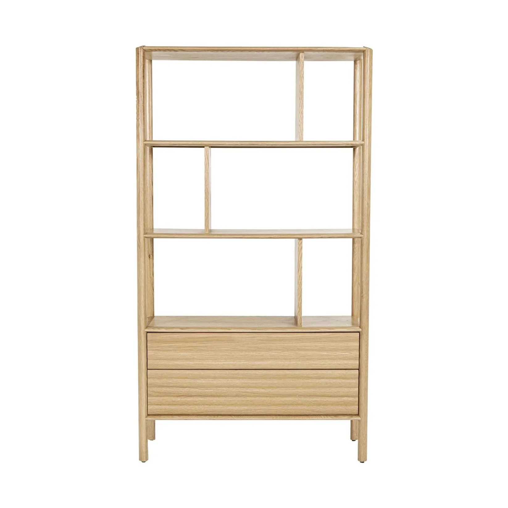 Kevara Bookcase - Light Oak - Image 3