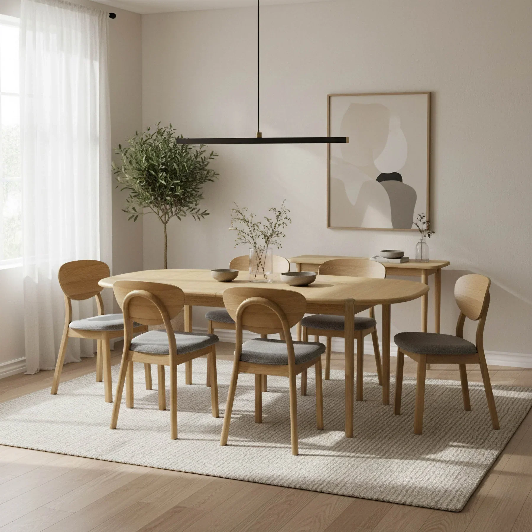 Kevara Dining Chair - Toffee Mist - Image 2