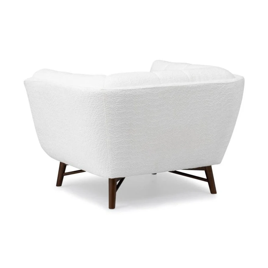Kitsilano Accent Chair - Snow Fabric - Image 4