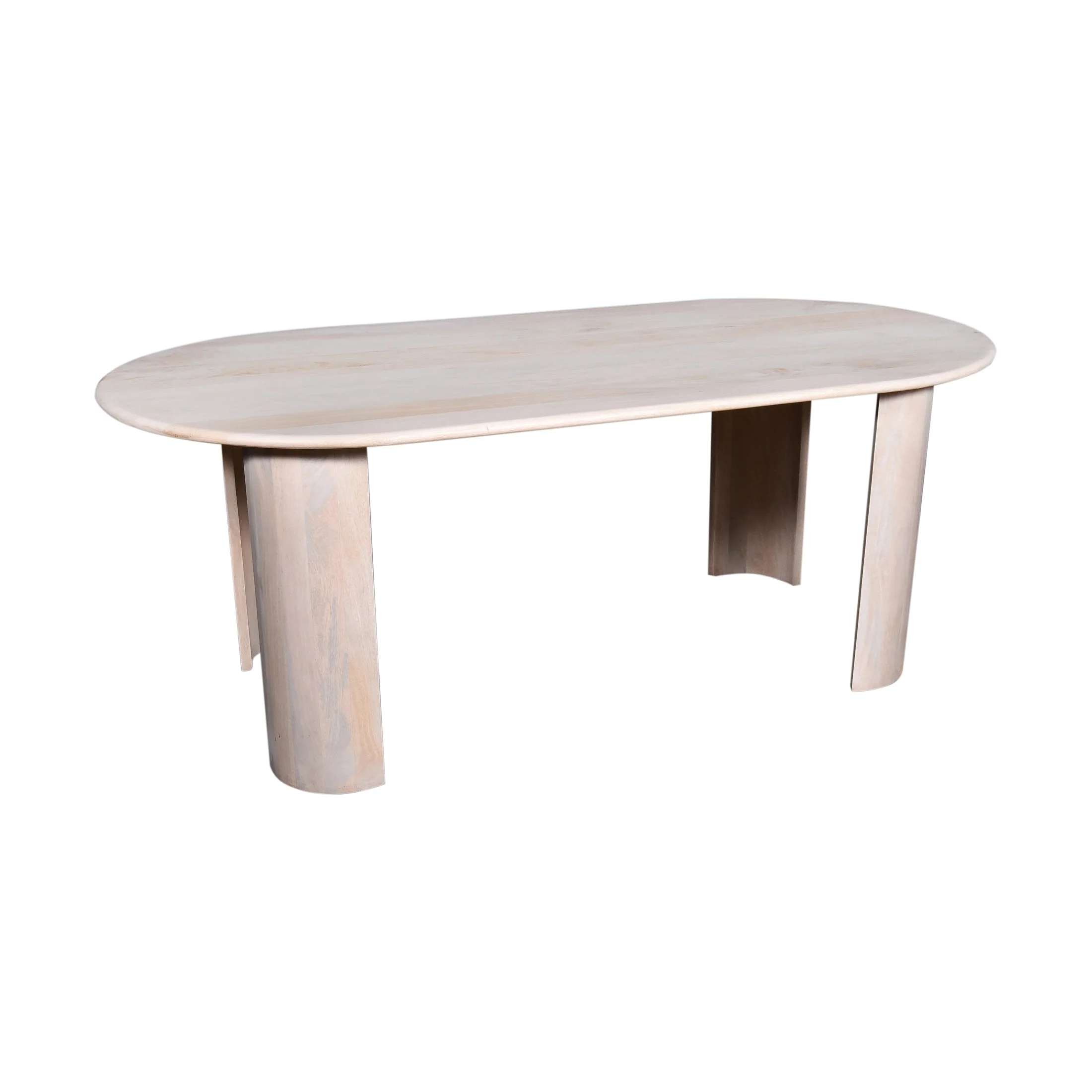Klimt Solid Mango Wood Dining Table - Image 6