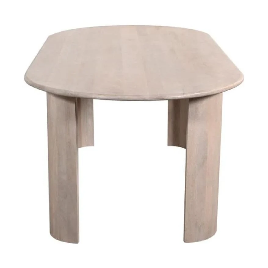 Klimt Solid Mango Wood Dining Table - Image 8