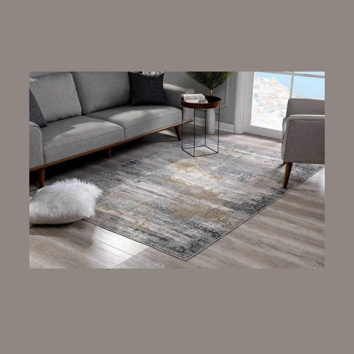 Lana Rug - 201010 - Grey - Image 4