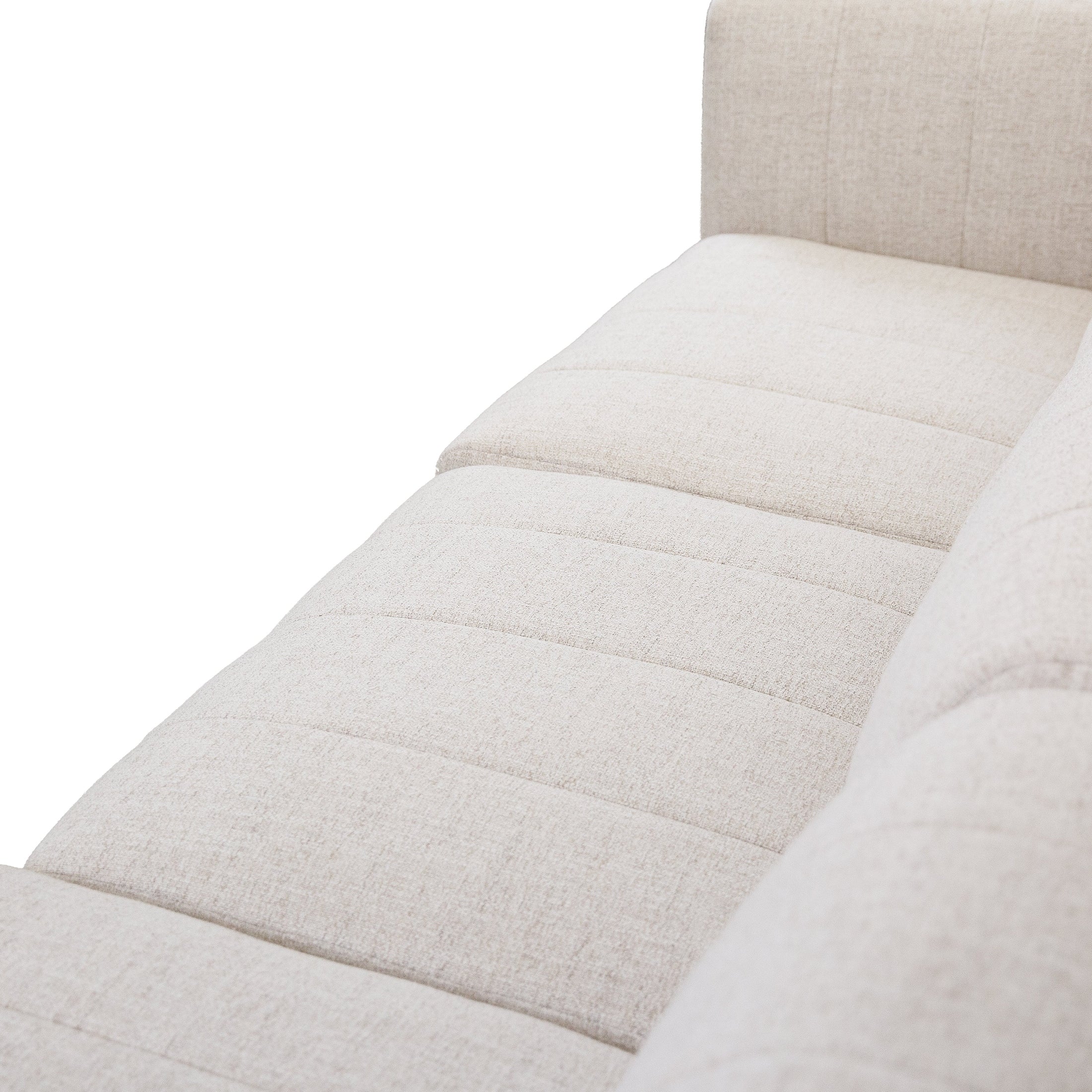 Lauriston Premium Fabric 3 PCs Sectional - Monique Beige - Image 16