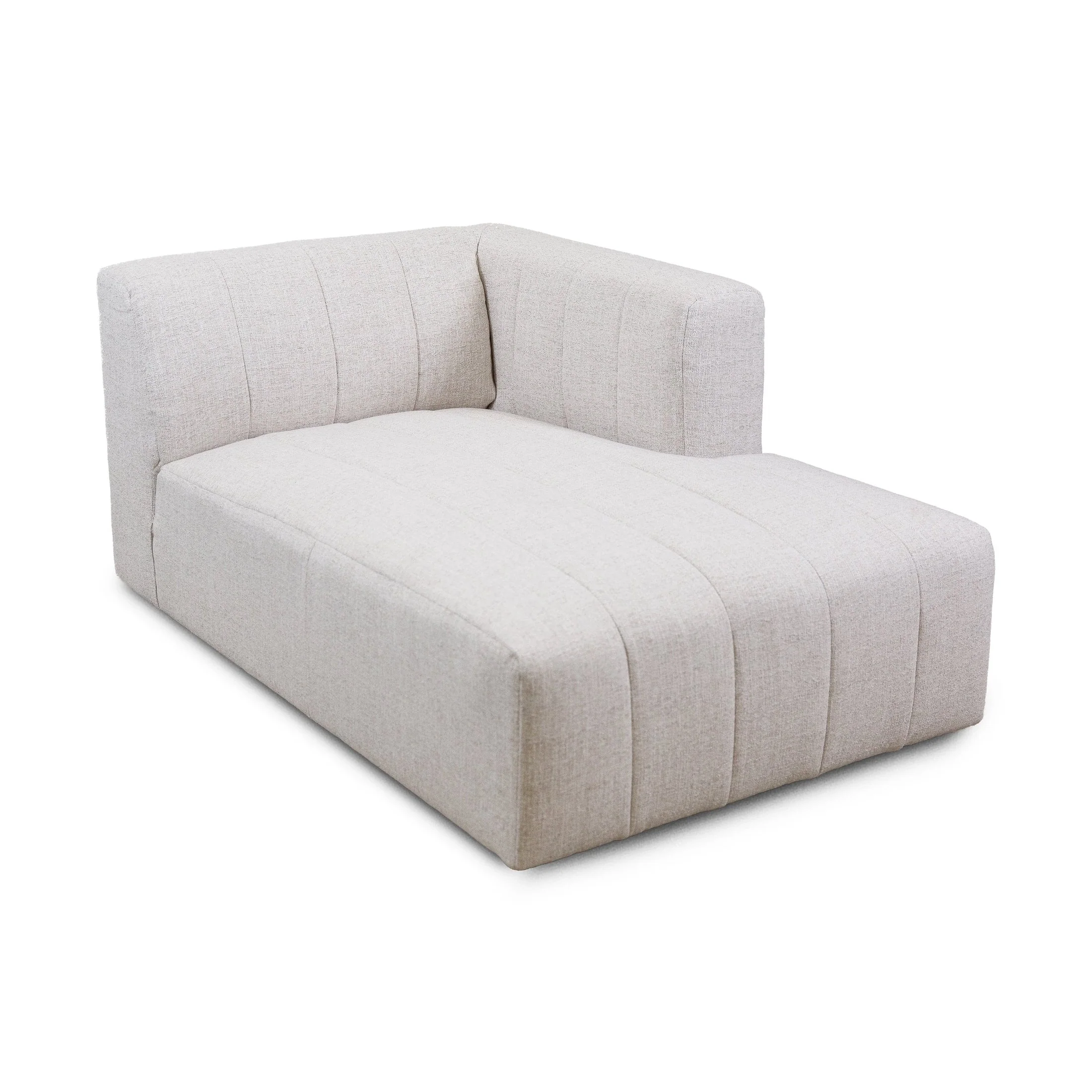 Lauriston Premium Fabric 3 PCs Sectional - Monique Beige - Image 7