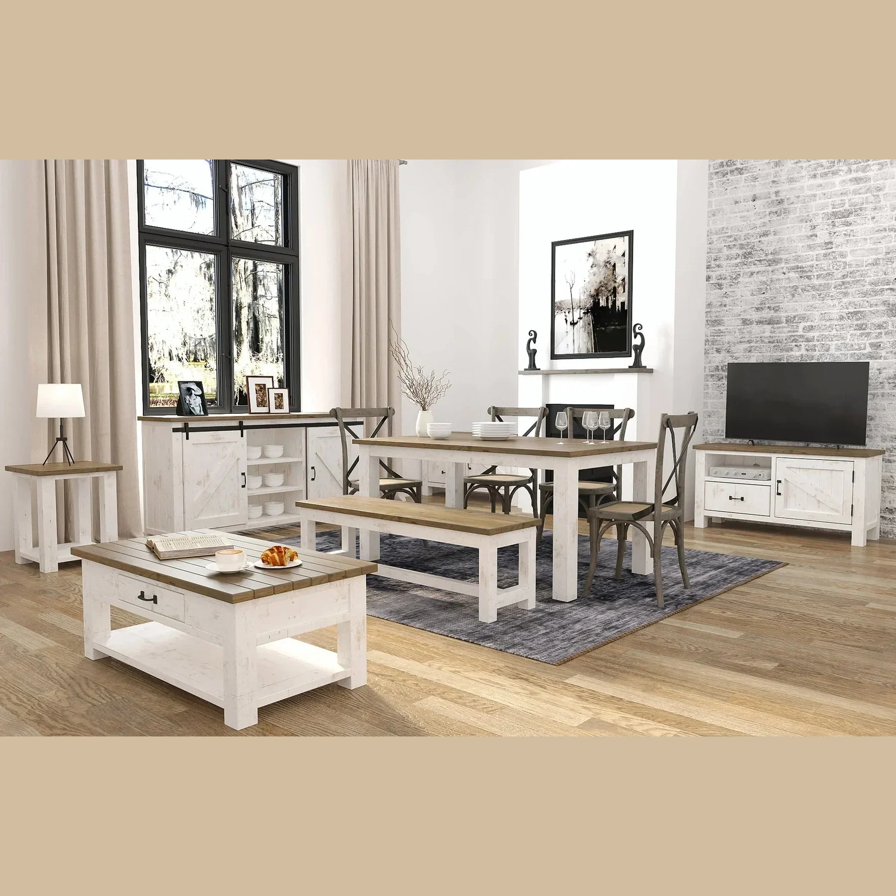 Lazrin 3 Drawer Dresser With 1 Door - Image 6
