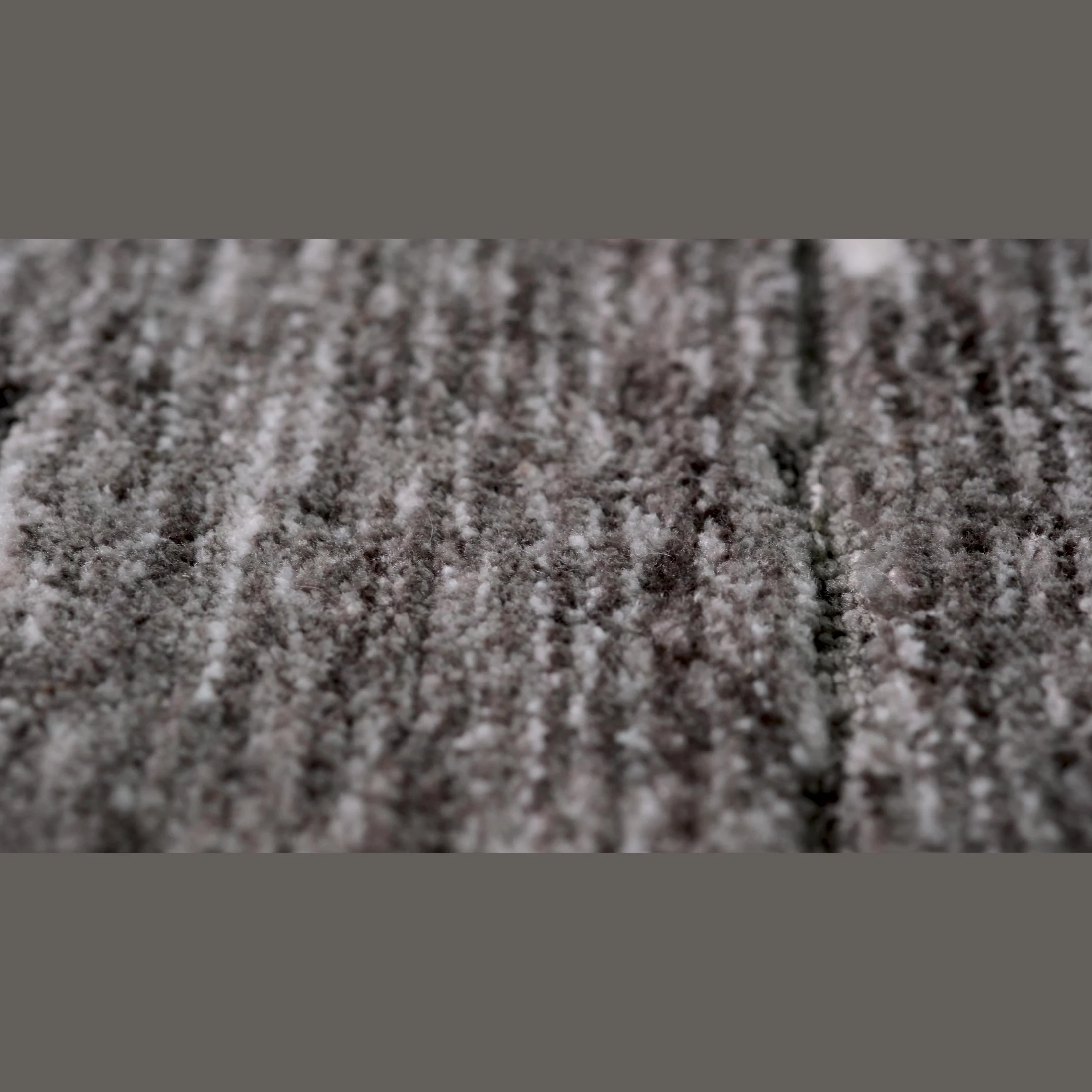 Leela Grey Modern Brushstroke Patterned Rug - Image 7