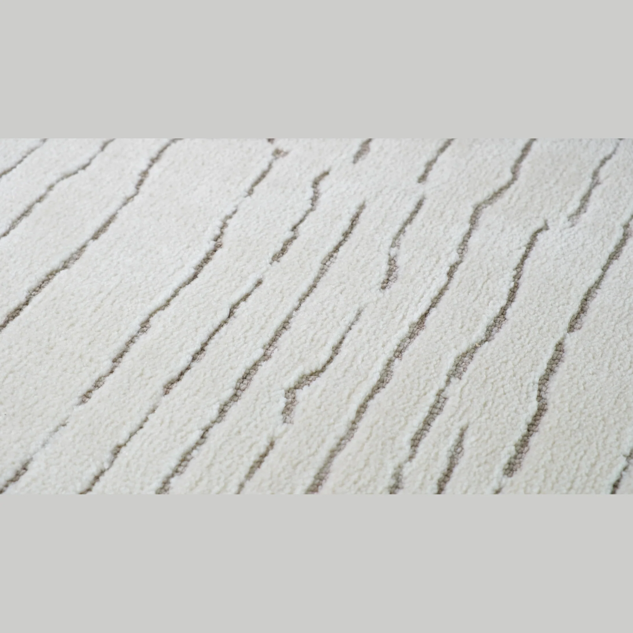 Leela Ivory Linear Modern Area Rug - Image 5