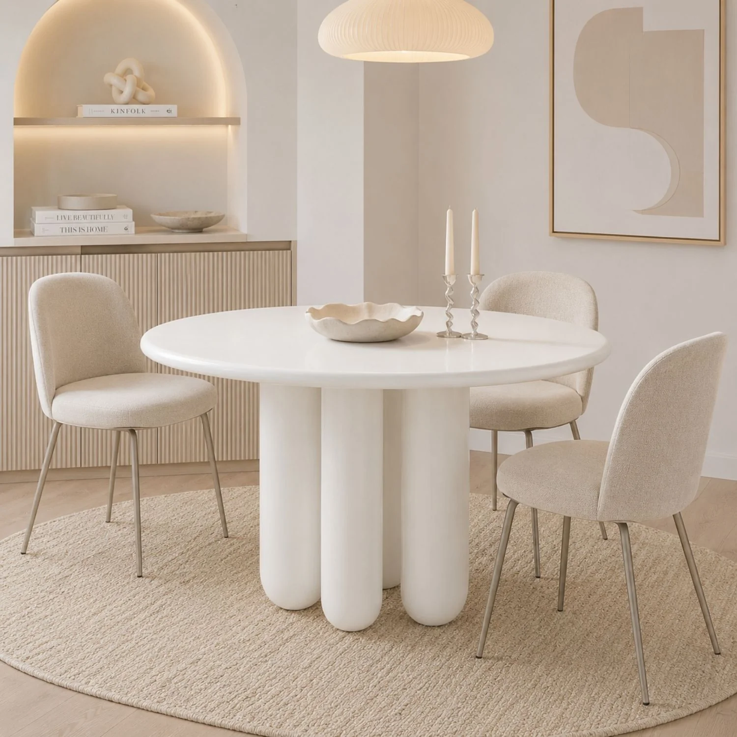 Lumi Round Dining Table - Image 2