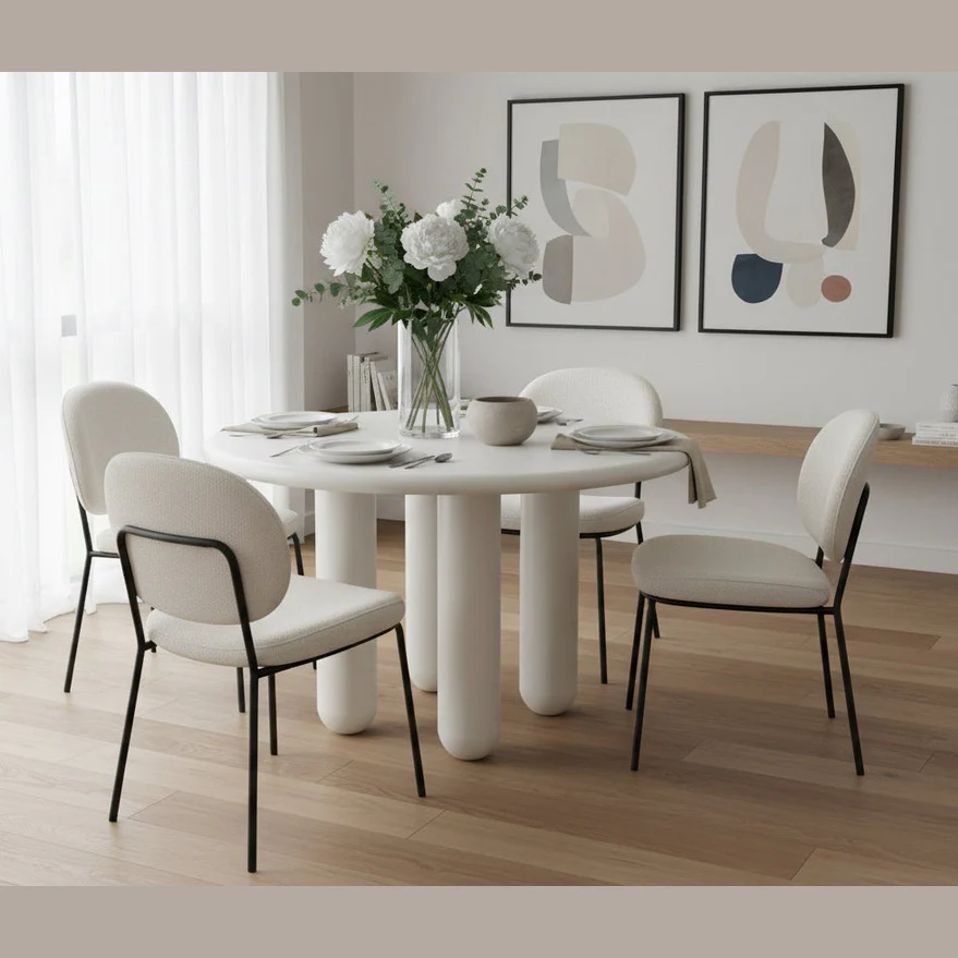 Lumi Round Dining Table - Image 4