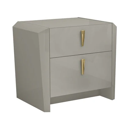 Magnus Nightstand - Cool Grey