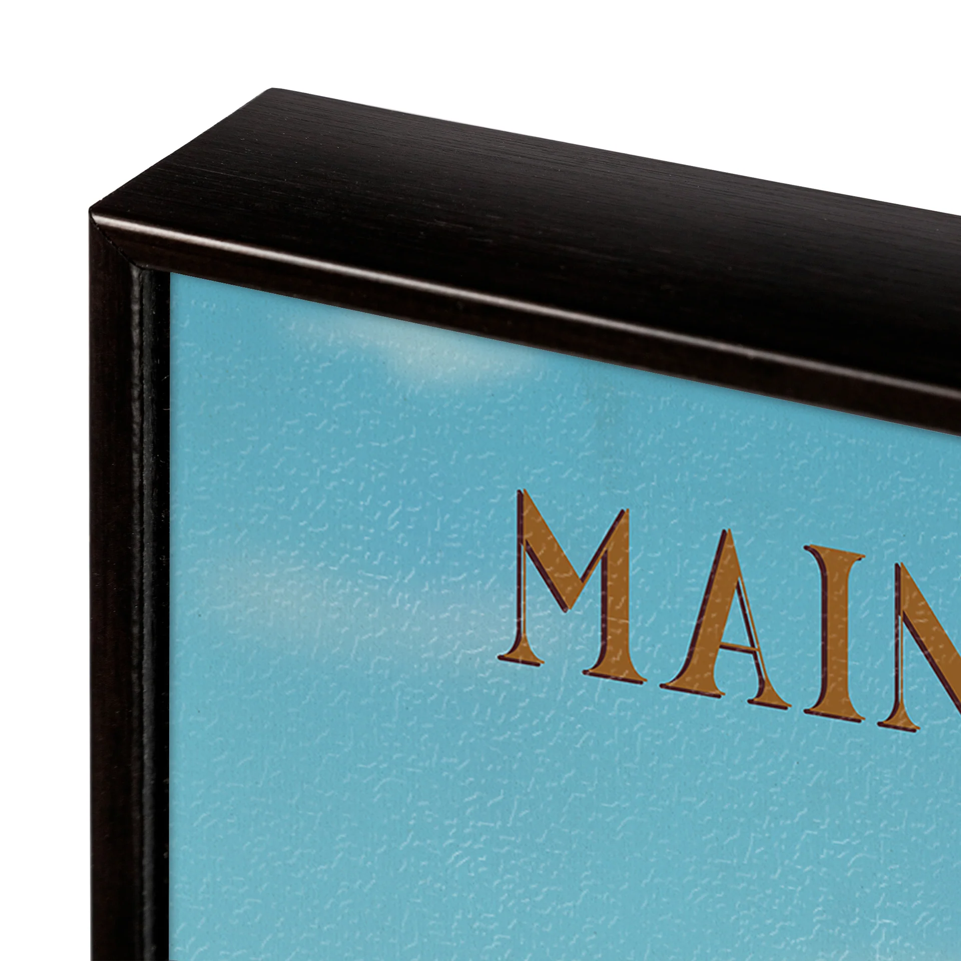 Maine GO (SM) Textured Framed Artwork Matted - Image 4