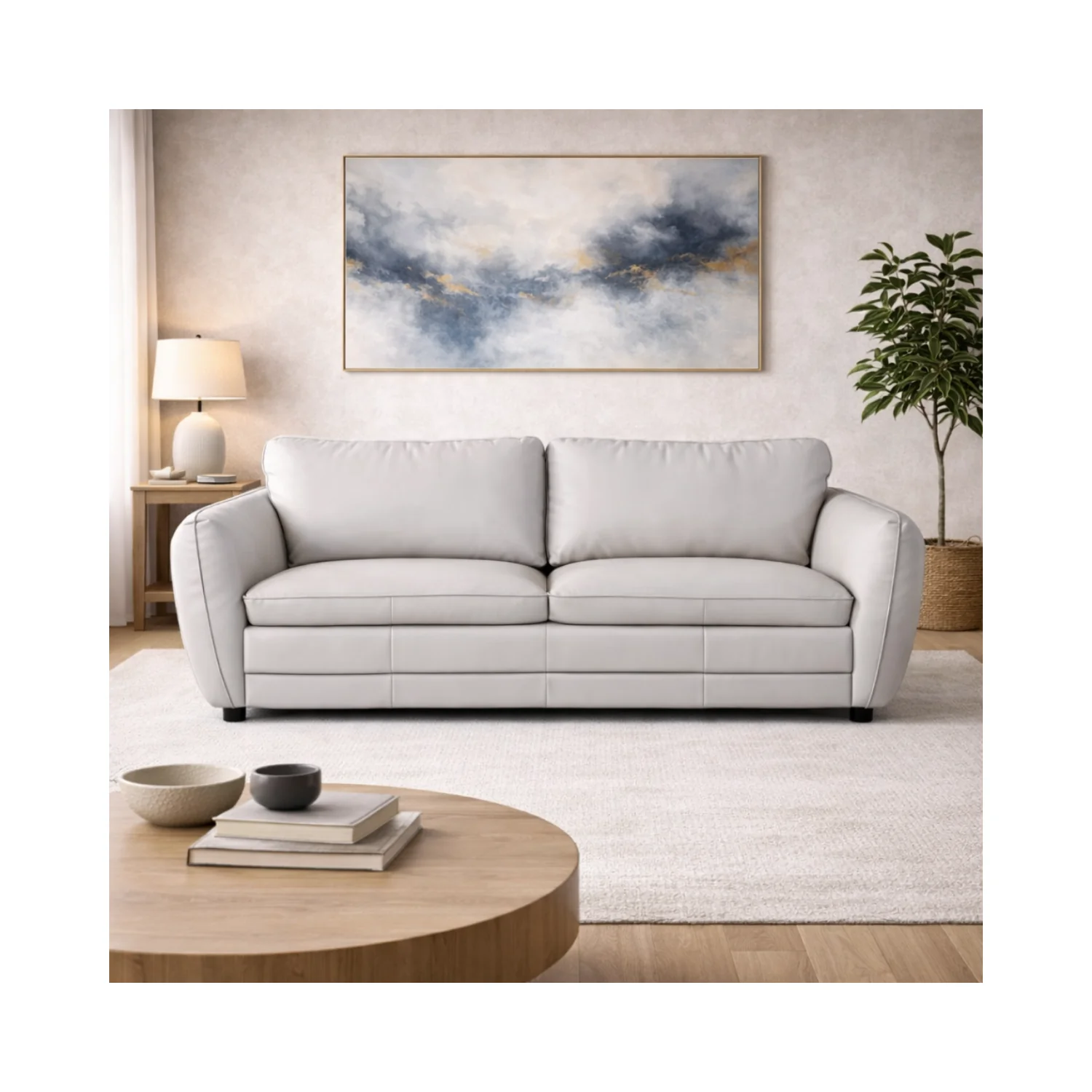 MERINO GENUINE LEATHER SOFA - Image 2