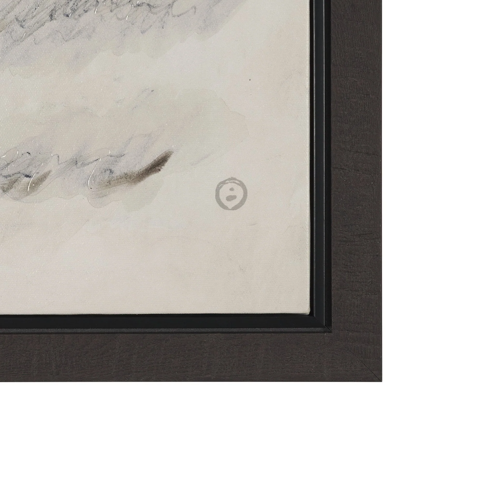 Message Hand Embelished Textured Framed Canvas Artwork - Image 5