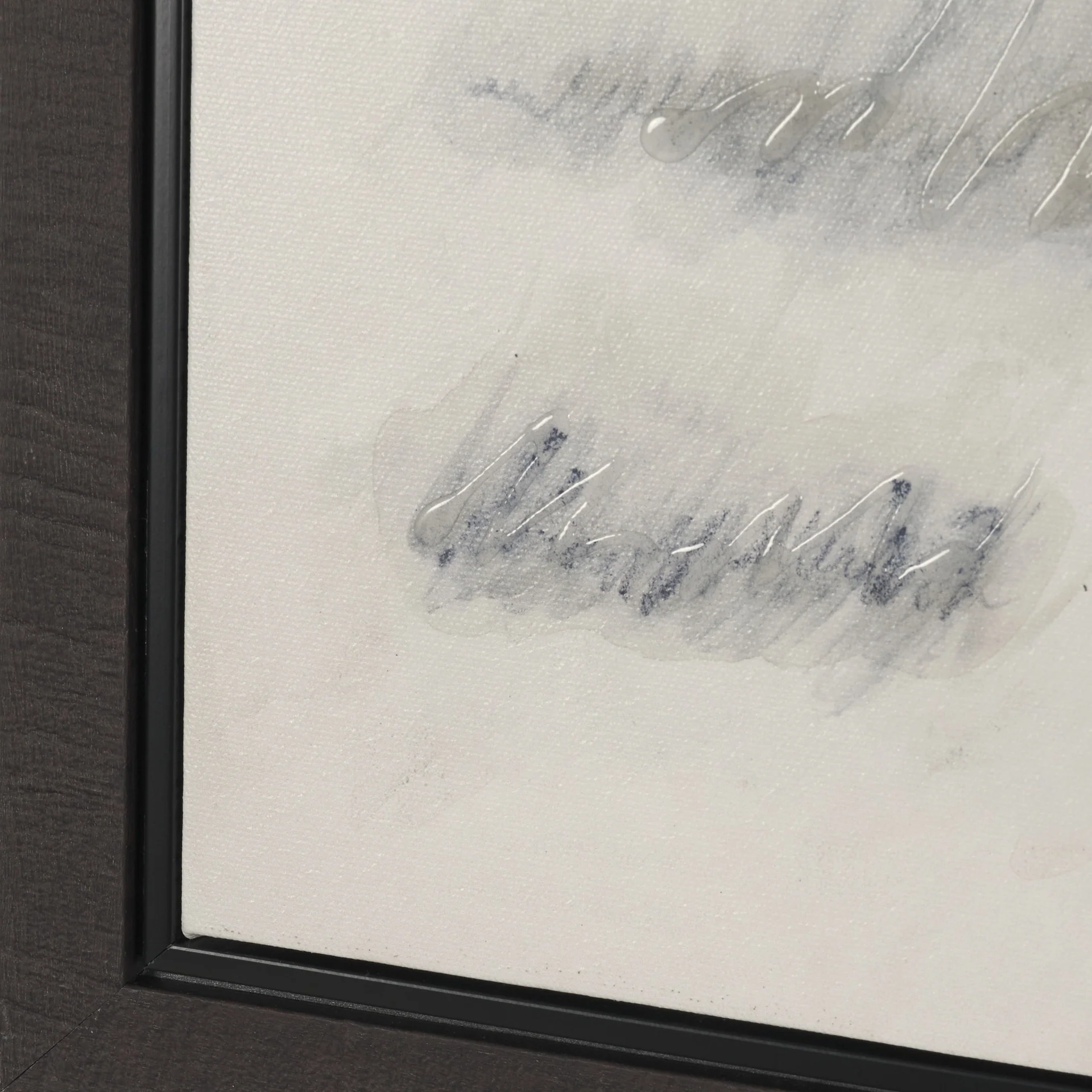 Message Hand Embelished Textured Framed Canvas Artwork - Image 7