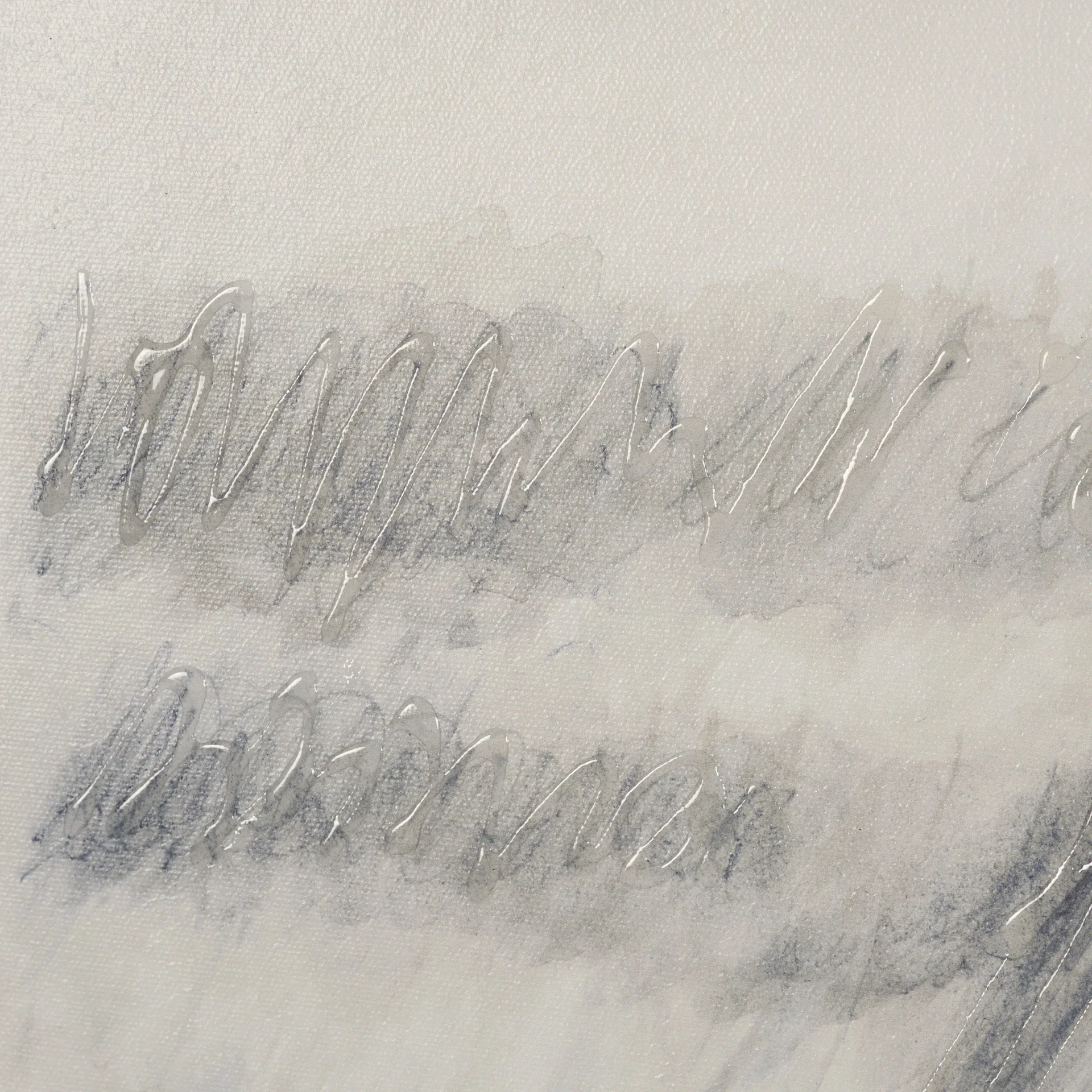 Message Hand Embelished Textured Framed Canvas Artwork - Image 8
