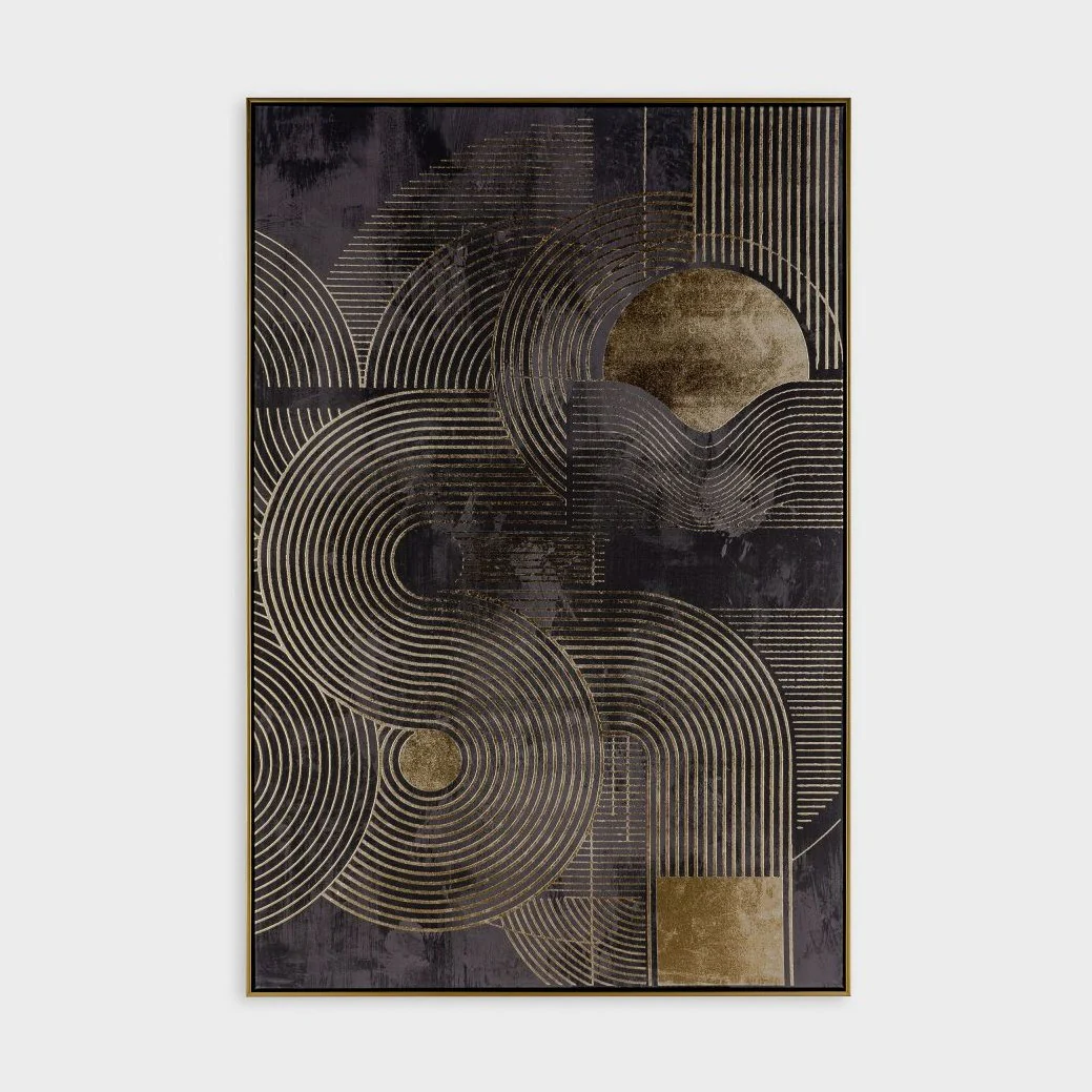 Midnight Radiance, Hand Painted Giclee - Image 2