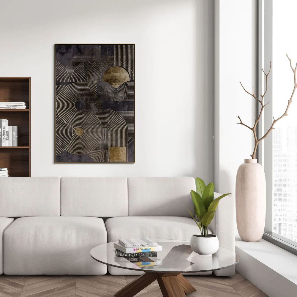 Midnight Radiance, Hand Painted Giclee - Image 5