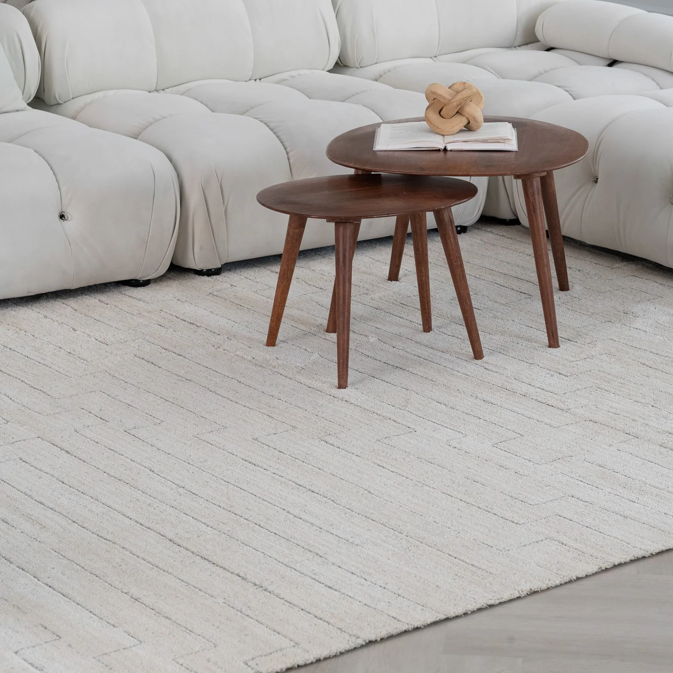 Milano Beige Traditional Floral Area Rug - Image 5