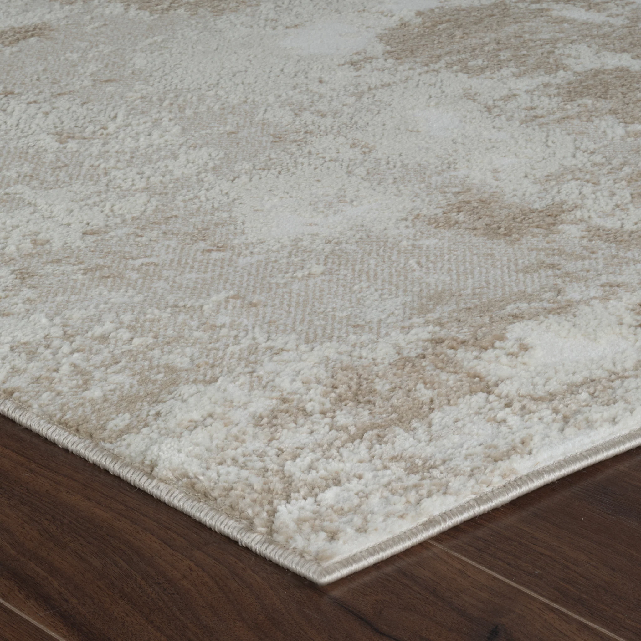 Nairobi Beige Modern Abstract Area Rug - Image 3