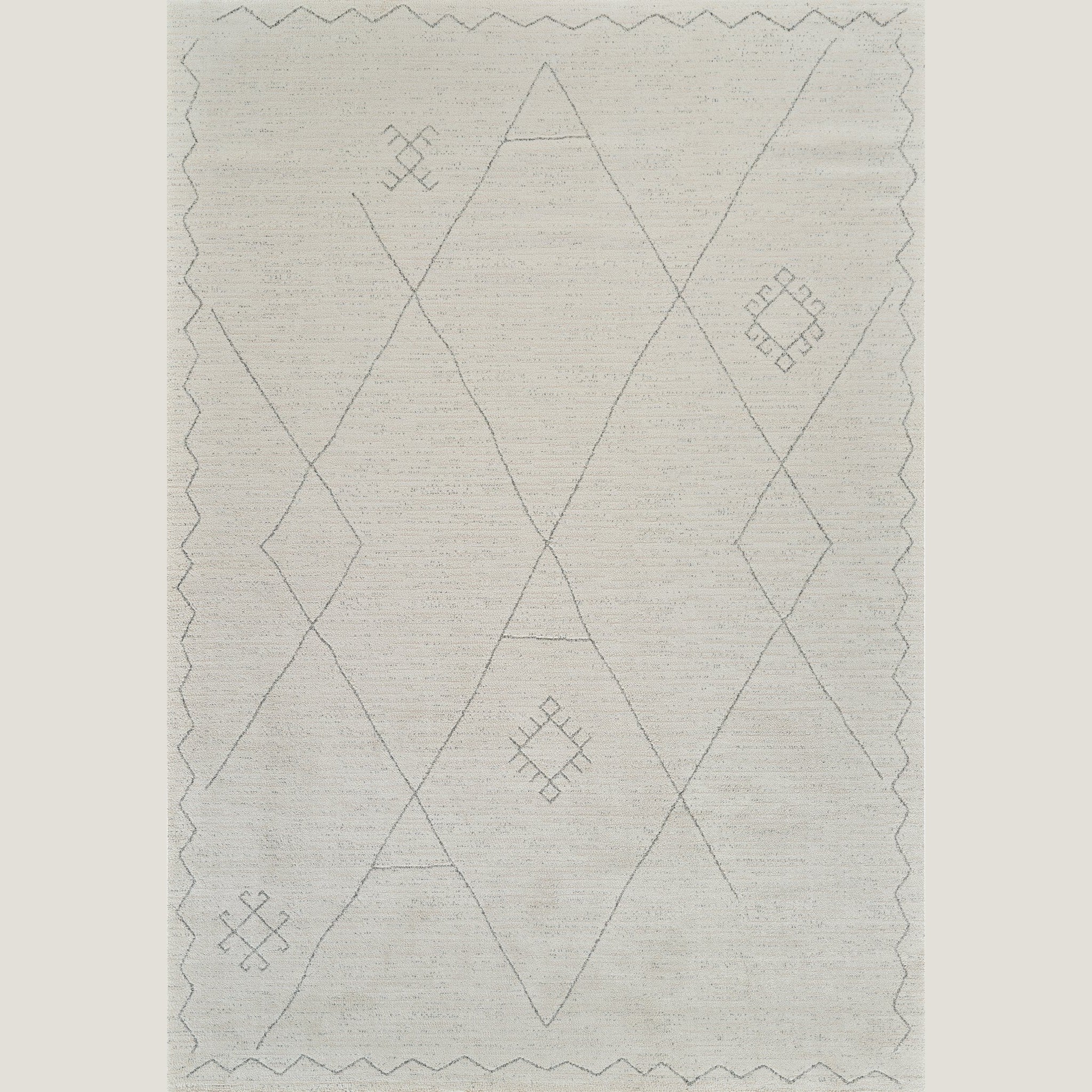 Milano Beige Modern Distressed Area Rug - Image 9
