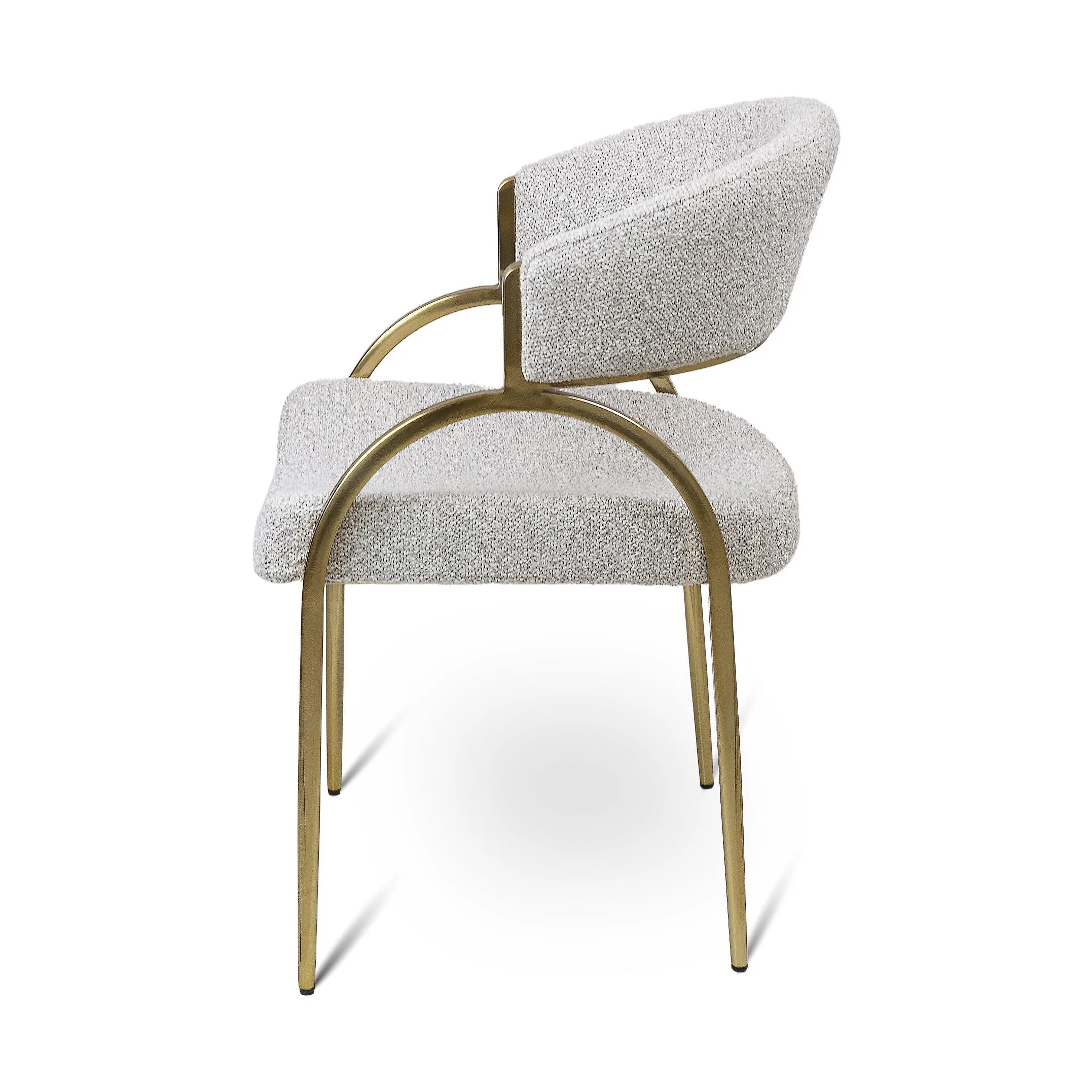 Monet Gold Dining Chair - Champagne - Image 3