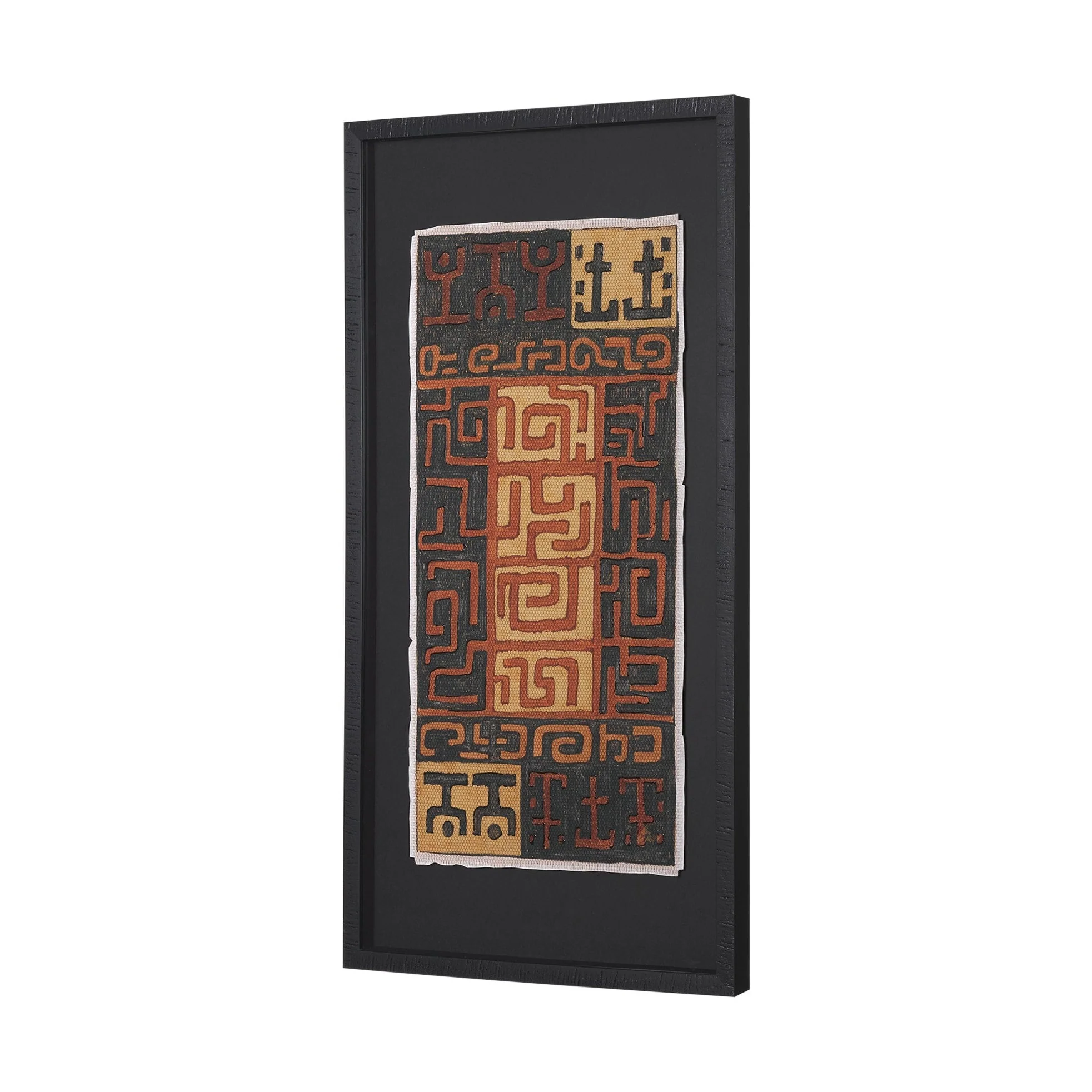 Mud Cloth Tapestry Framed Art Print - Image 9