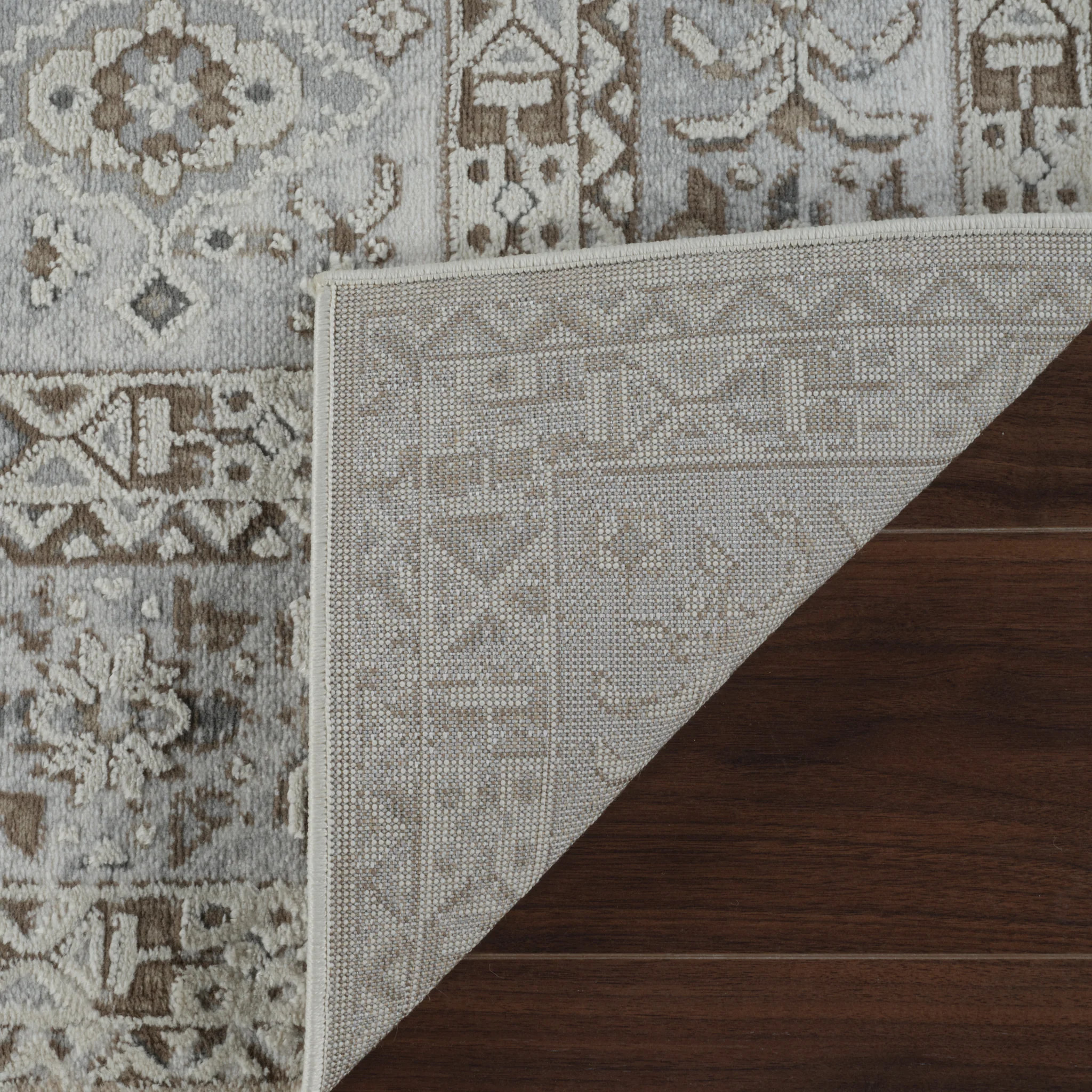 Nairobi Beige Medallion Rug – 5x8 - Image 5