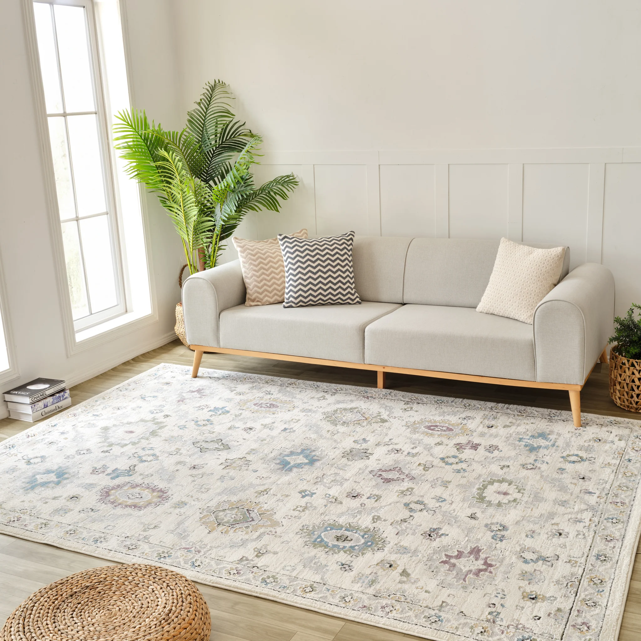 Nairobi Multicolor Tribal Medallion Area Rug - Image 2