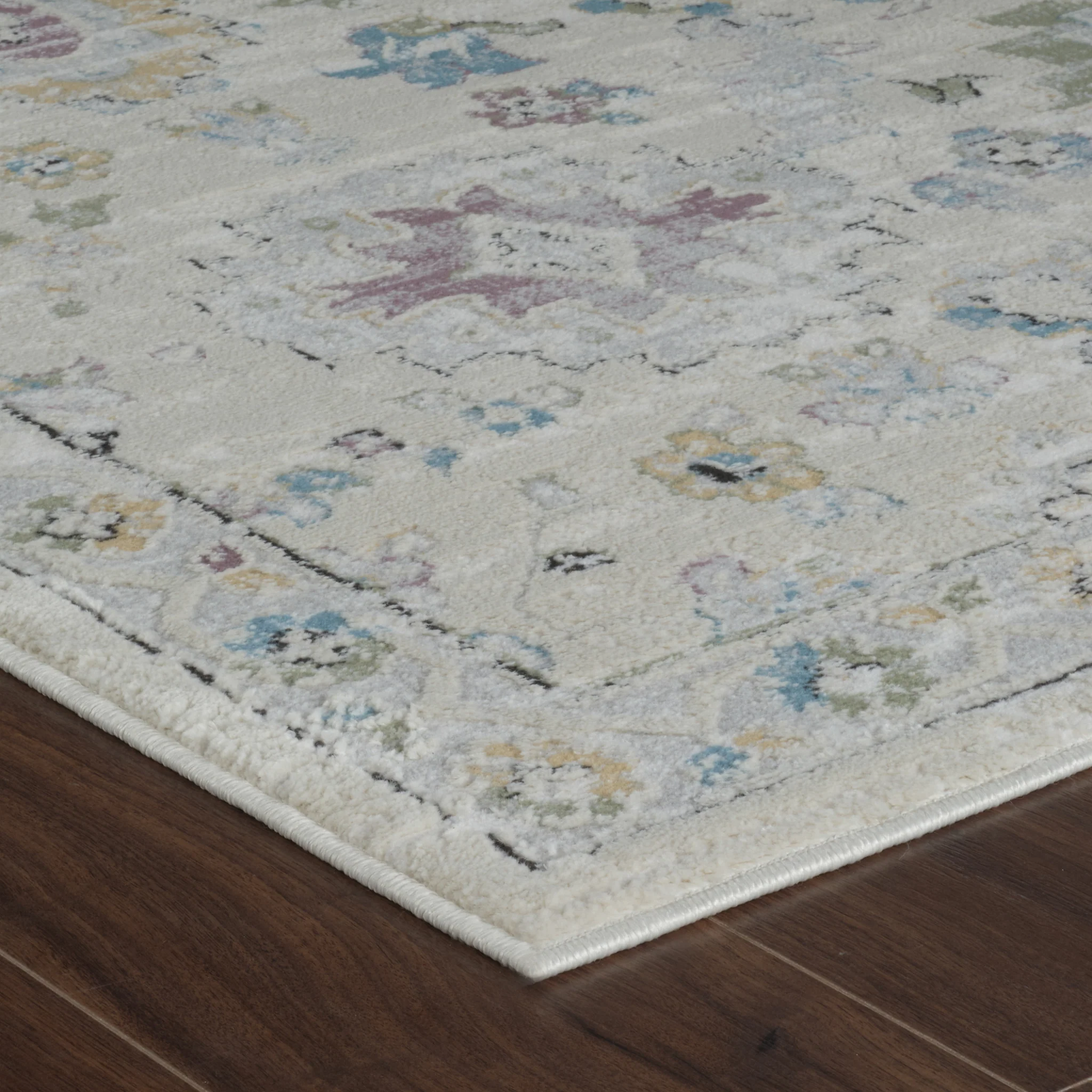 Nairobi Multicolor Tribal Medallion Area Rug - Image 3