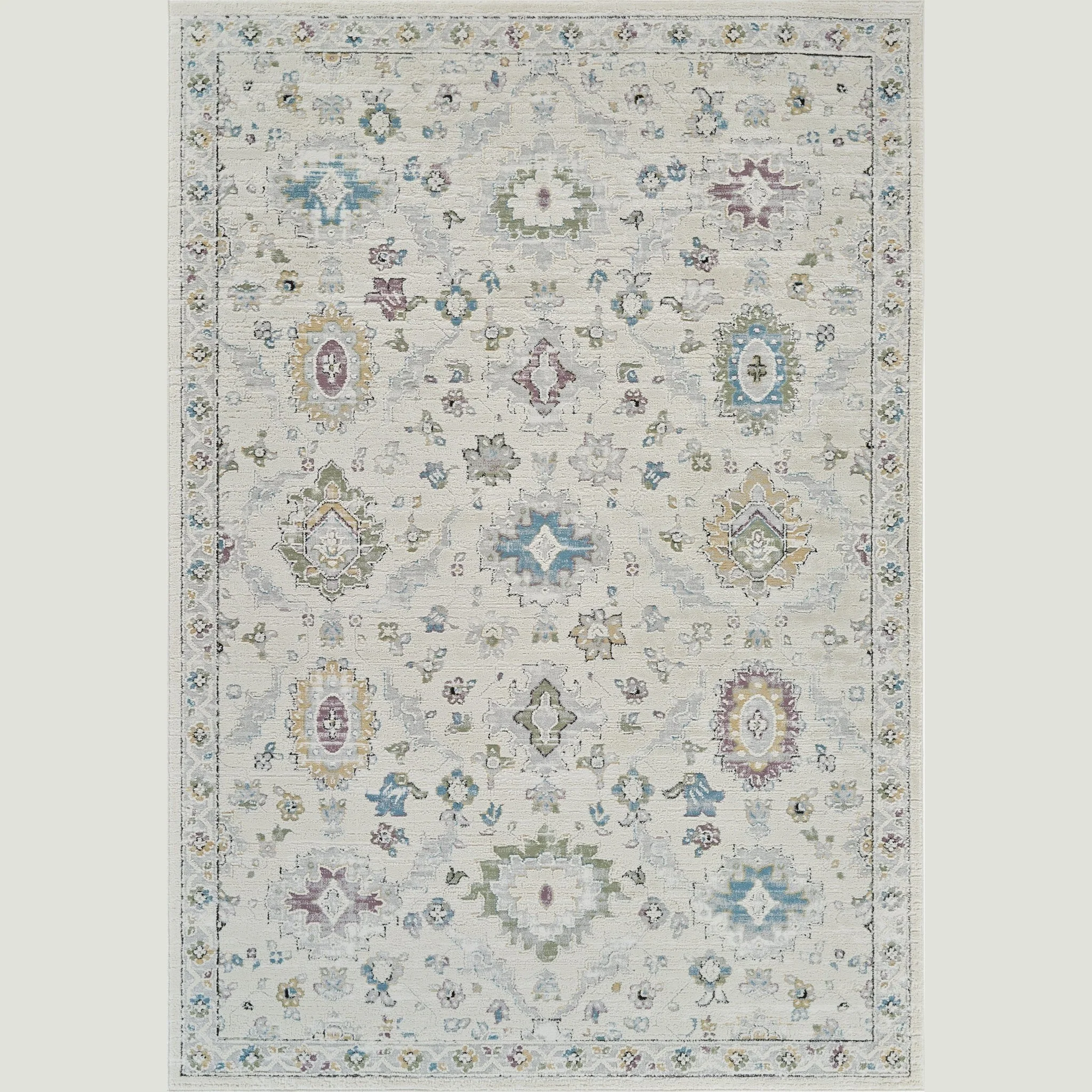 Nairobi Multicolor Tribal Medallion Area Rug - Image 8