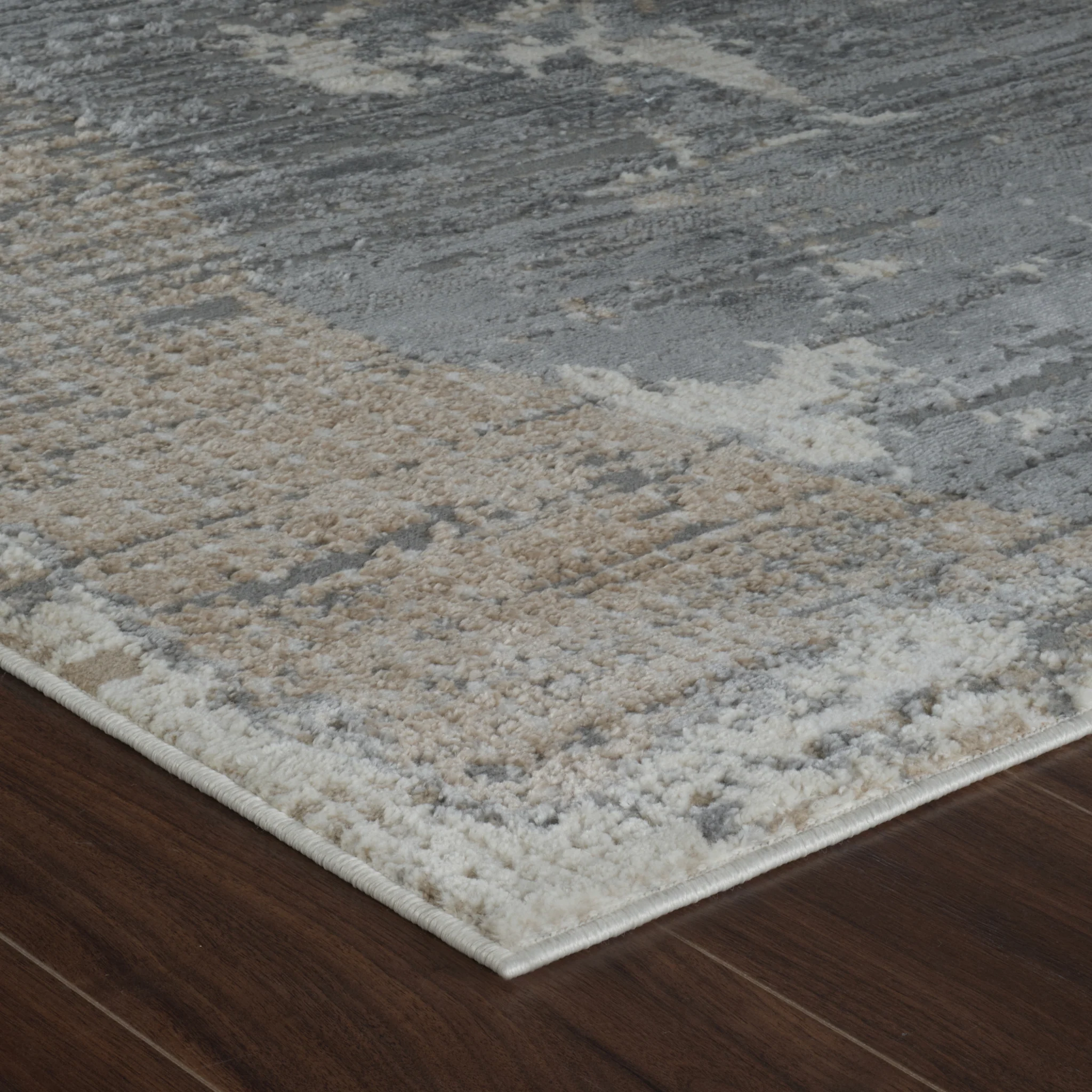 Nairobi Cream Modern Geometric Rug - Image 3