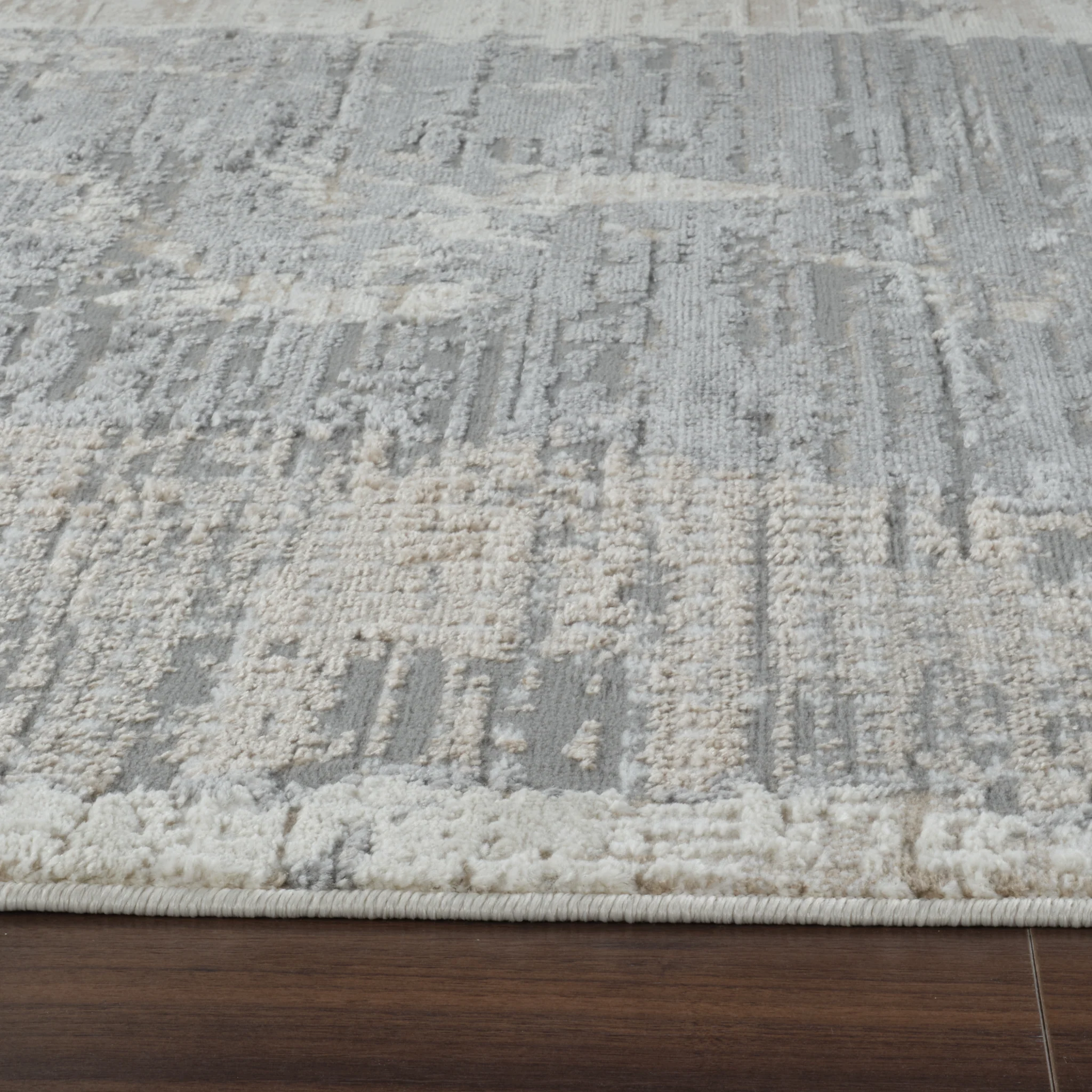 Nairobi Cream Modern Geometric Rug - Image 4