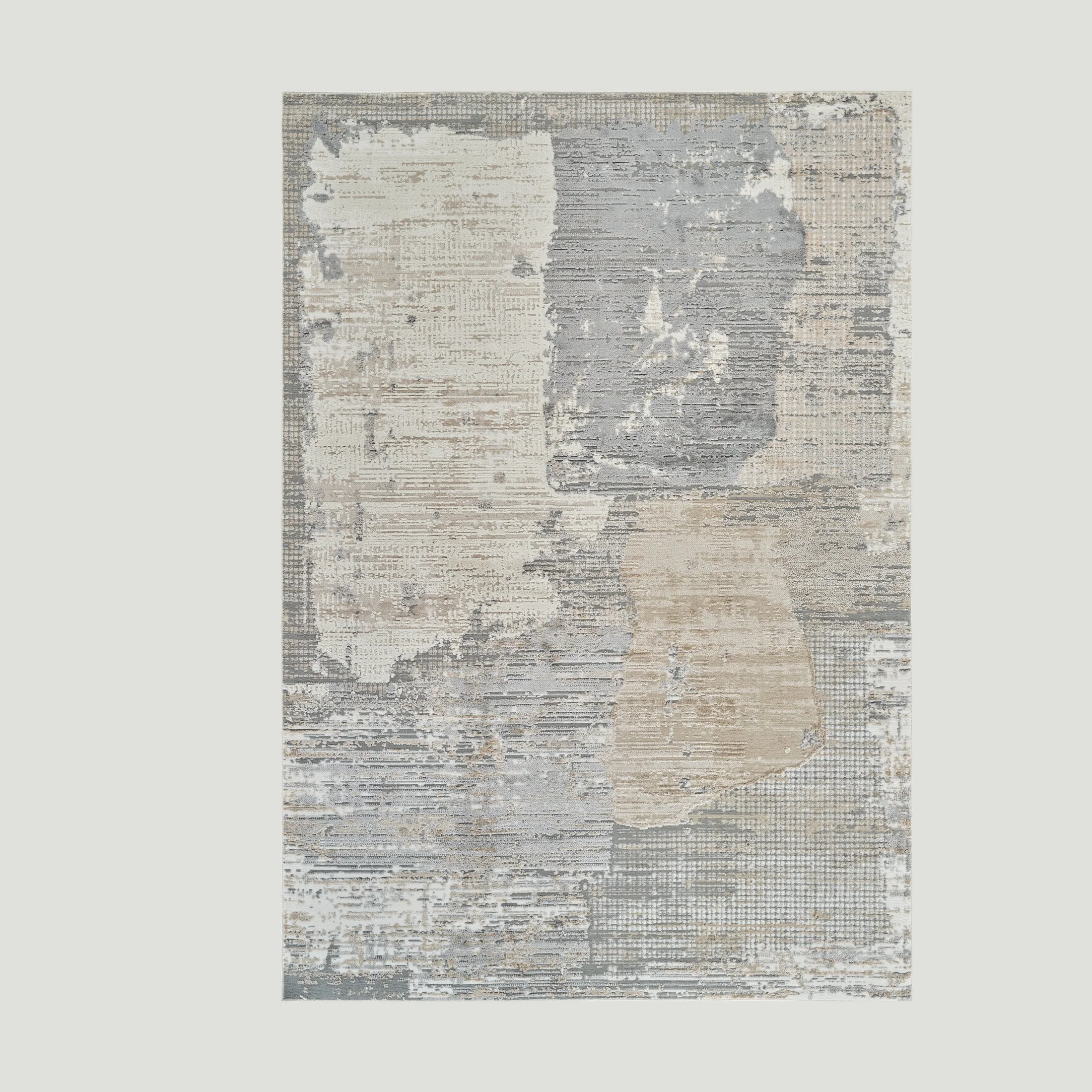 Nairobi Cream Modern Geometric Rug - Image 6