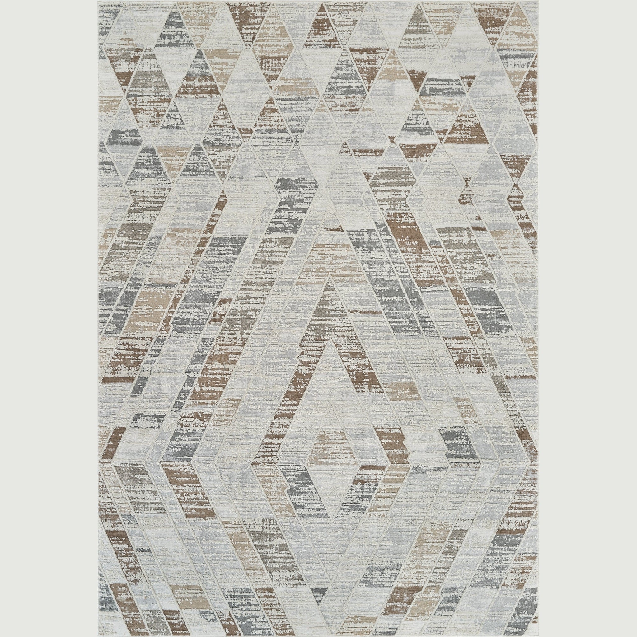 Nairobi Beige Contemporary Art-Inspired Rug - Image 7