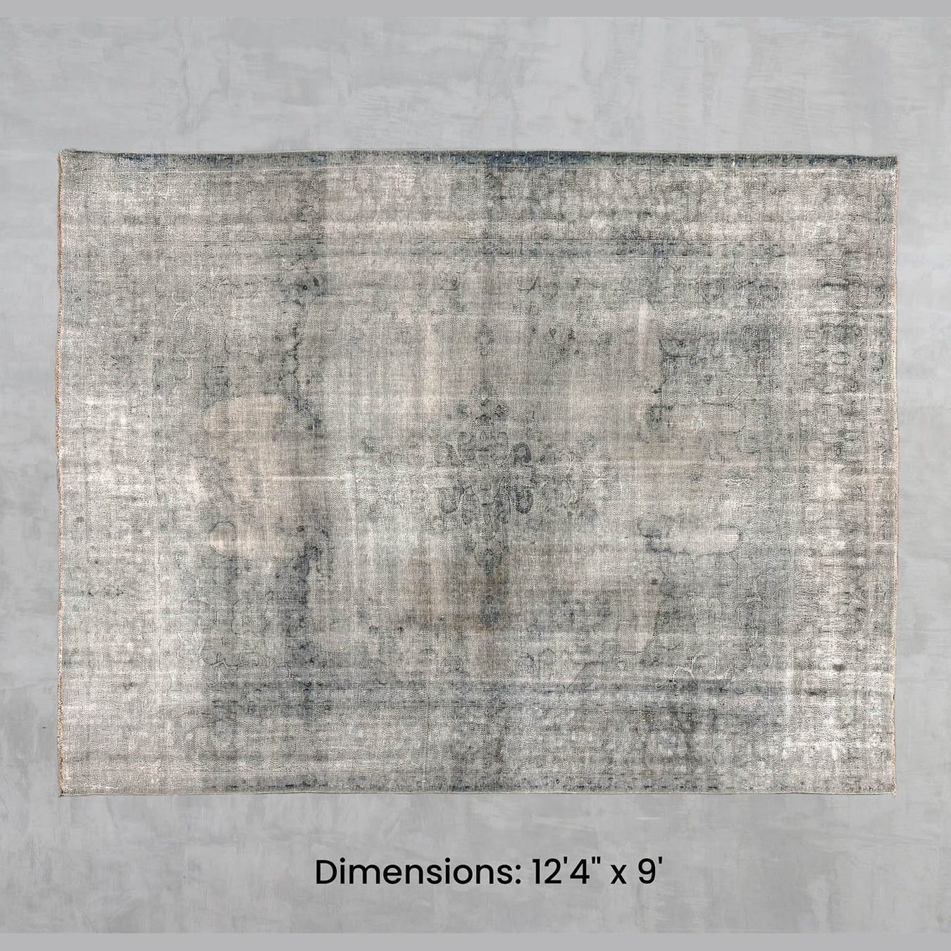 Namaste Rug - Beige/Blue 12'4" x 9'