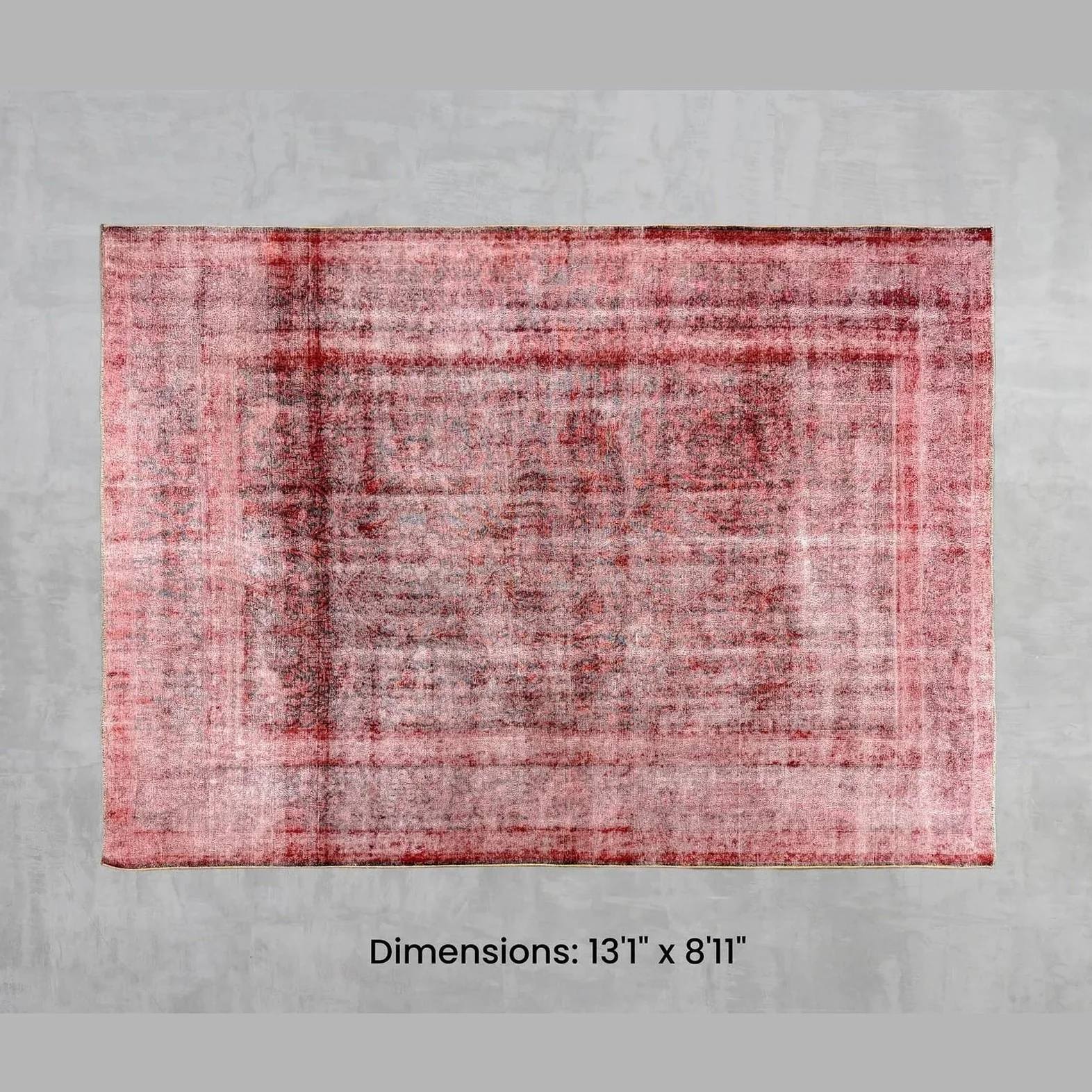Namaste Rug - Red 13'1" x 8'11"