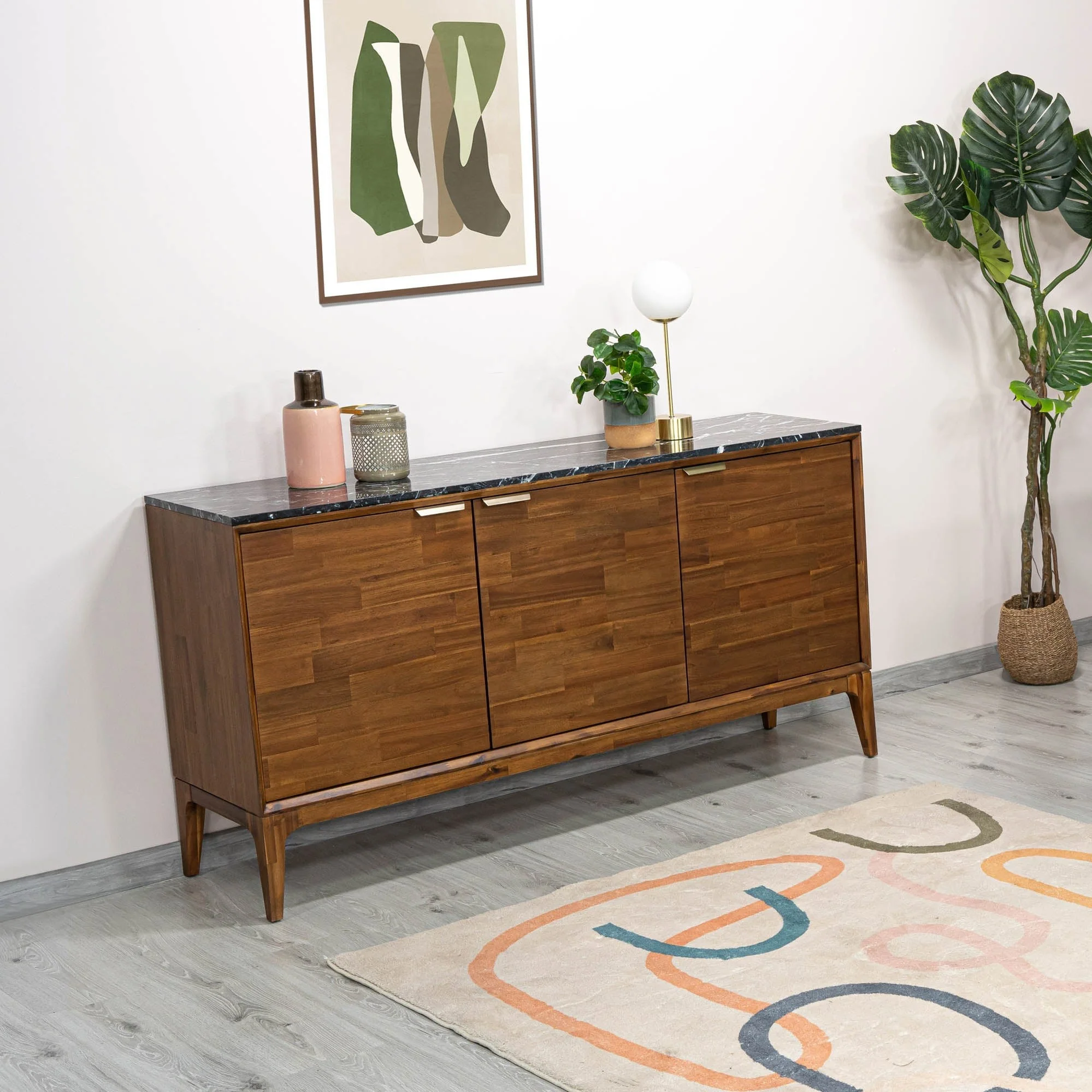 Natura 3 Door Sideboard - Image 10