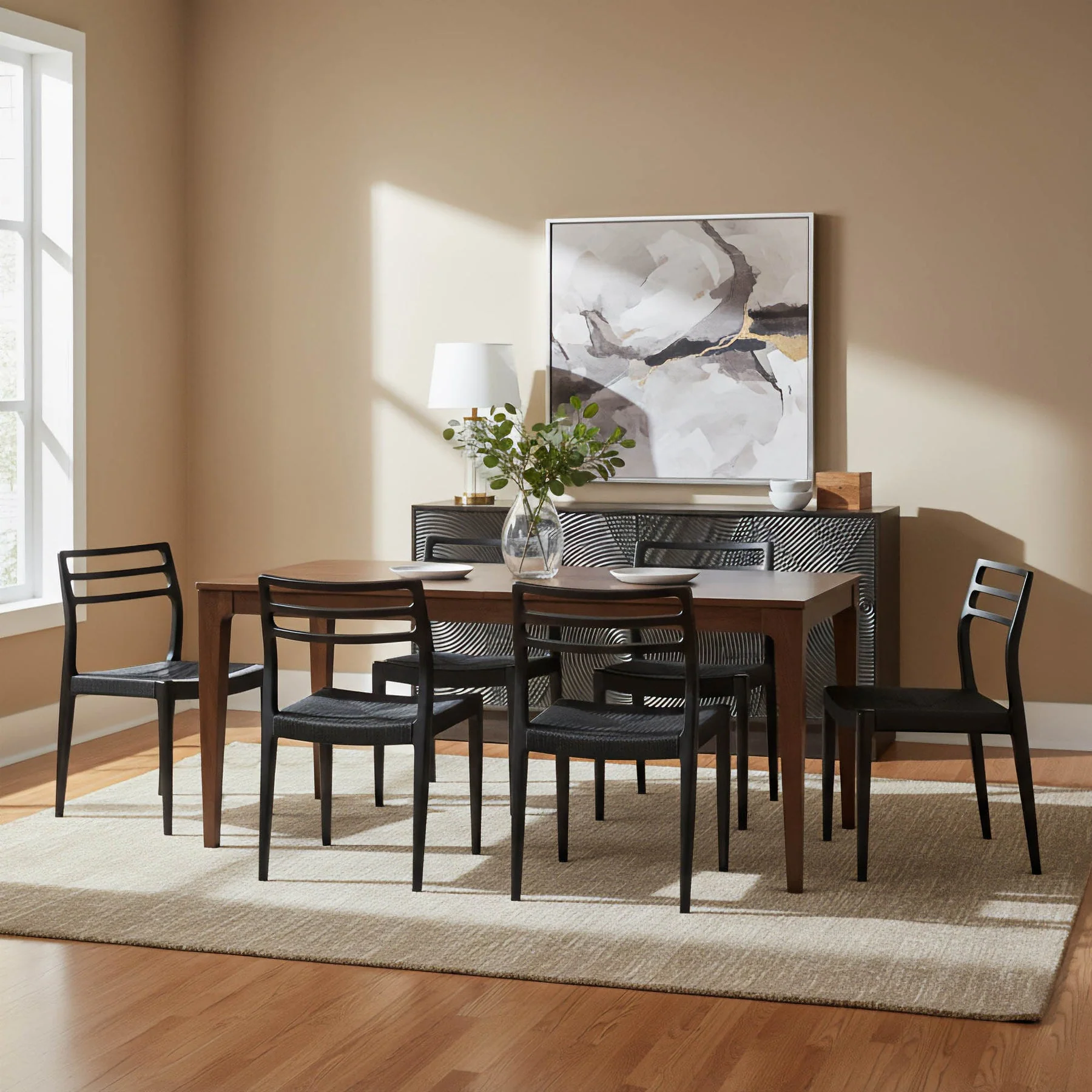 Allure Wooden Dining Table - Image 11