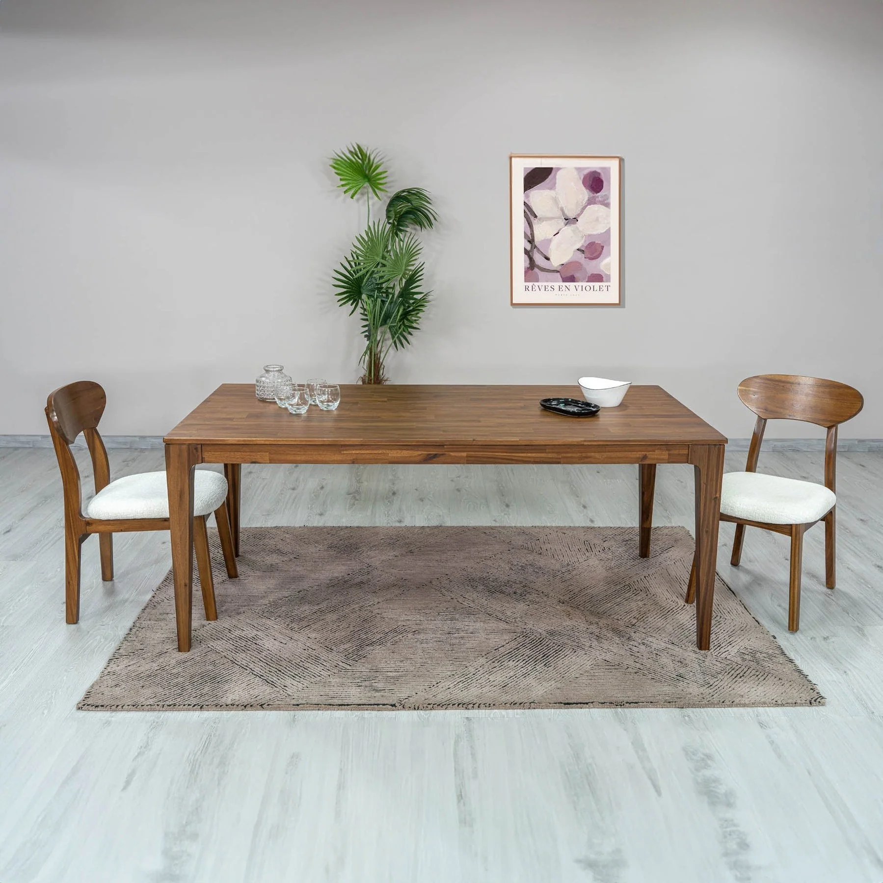 Allure Wooden Dining Table - Image 13