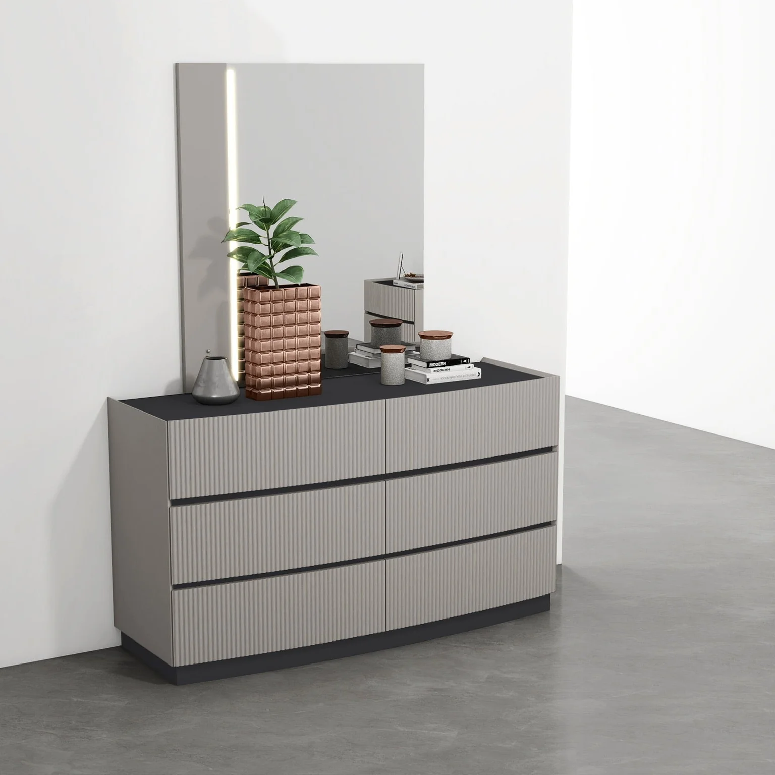 Nella Two Tone Dresser - Image 3