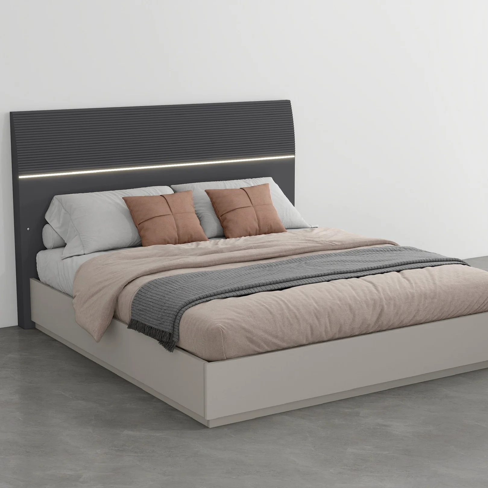 Nella Two Tone Storage Bed - Image 4