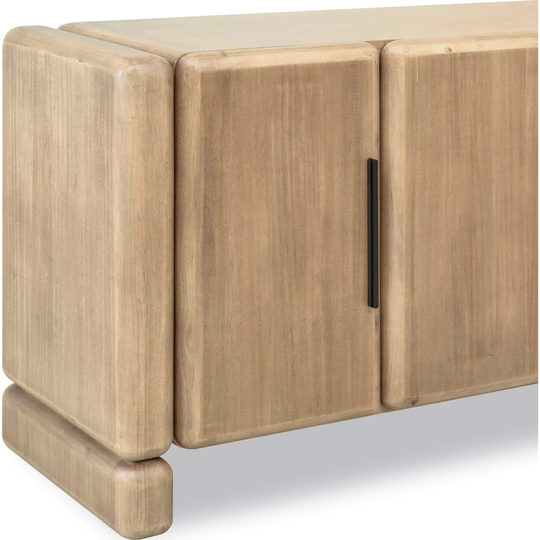 Nia 4-Door Acacia Wood Sideboard — Lioness Finish - Image 5