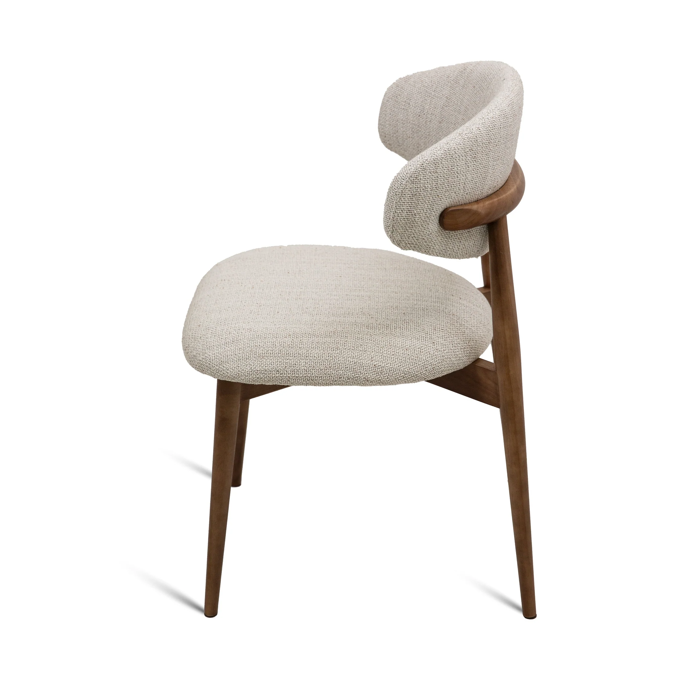 Nikari Dining Chair - White - Image 4