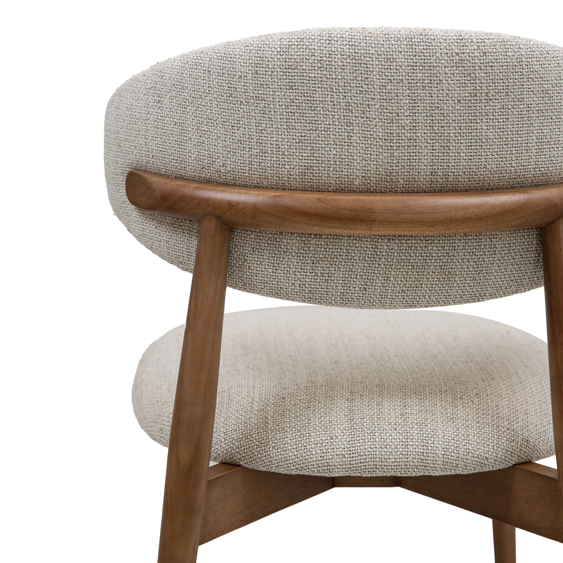 Nikari Dining Chair - White - Image 6