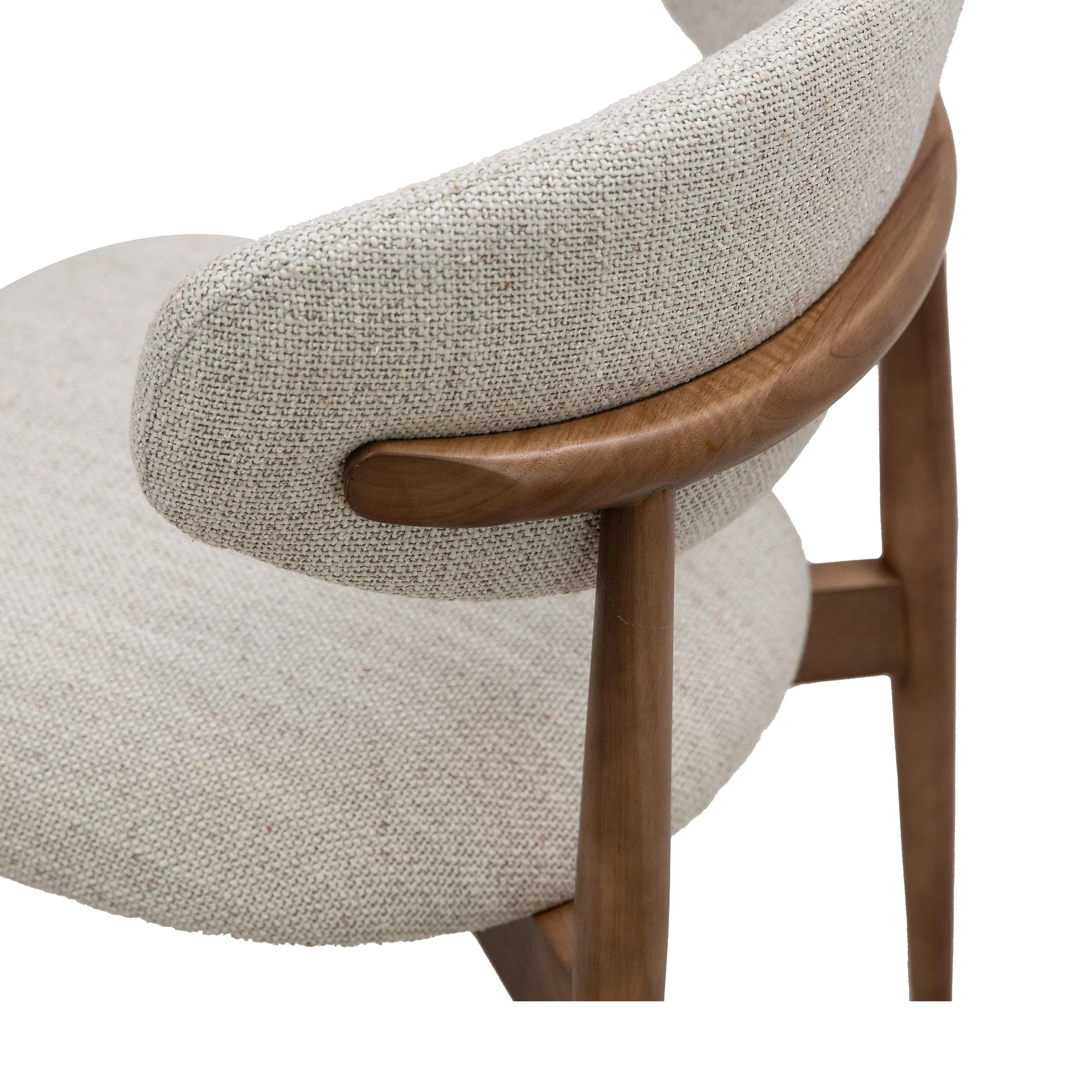 Nikari Dining Chair - White - Image 9