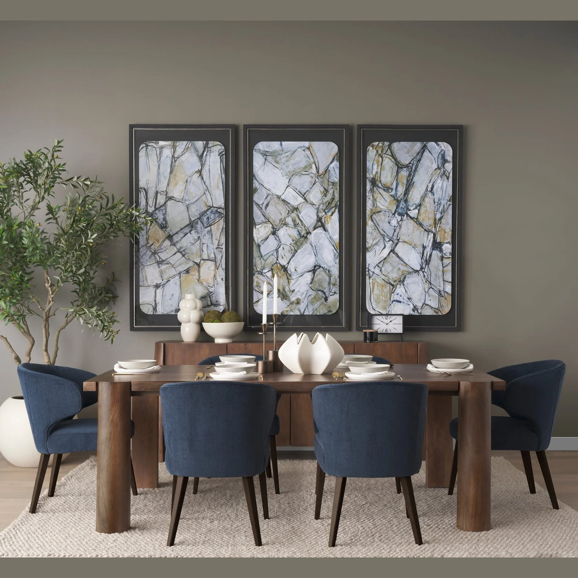 Niles Wingback Dining Chair - Image 2