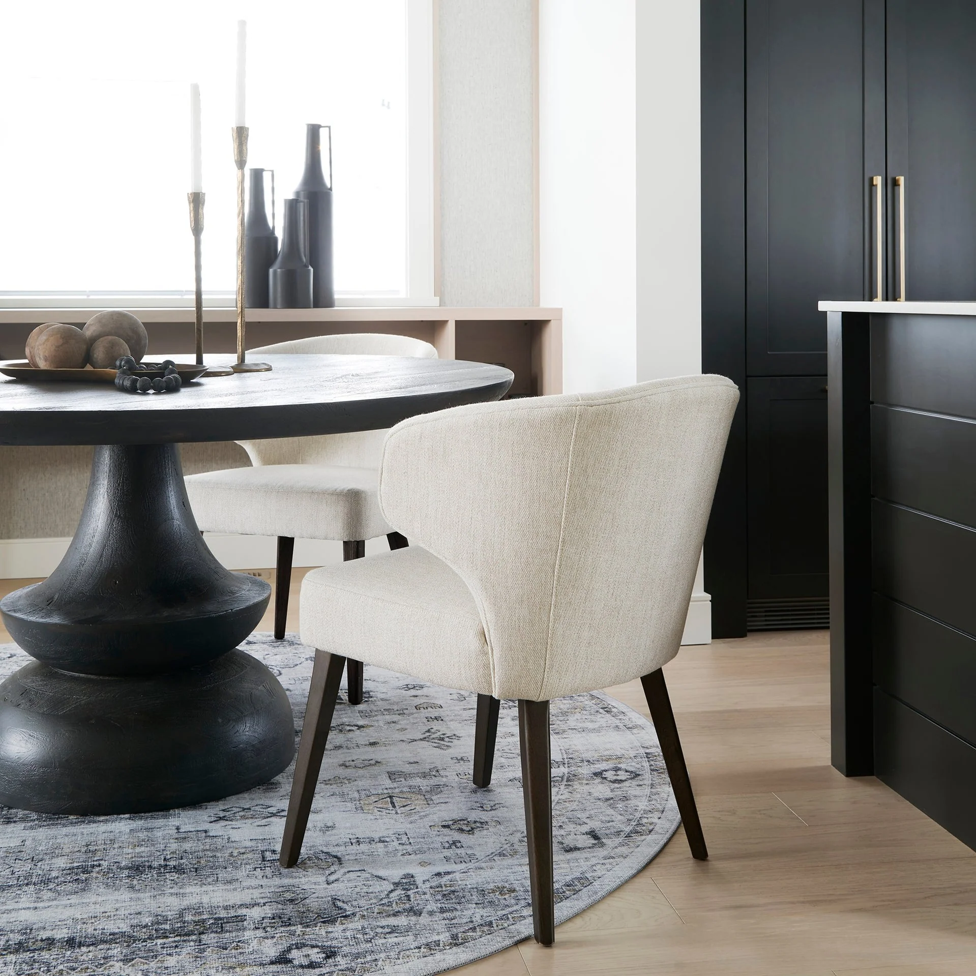 Niles Wingback Dining Chair - Image 20