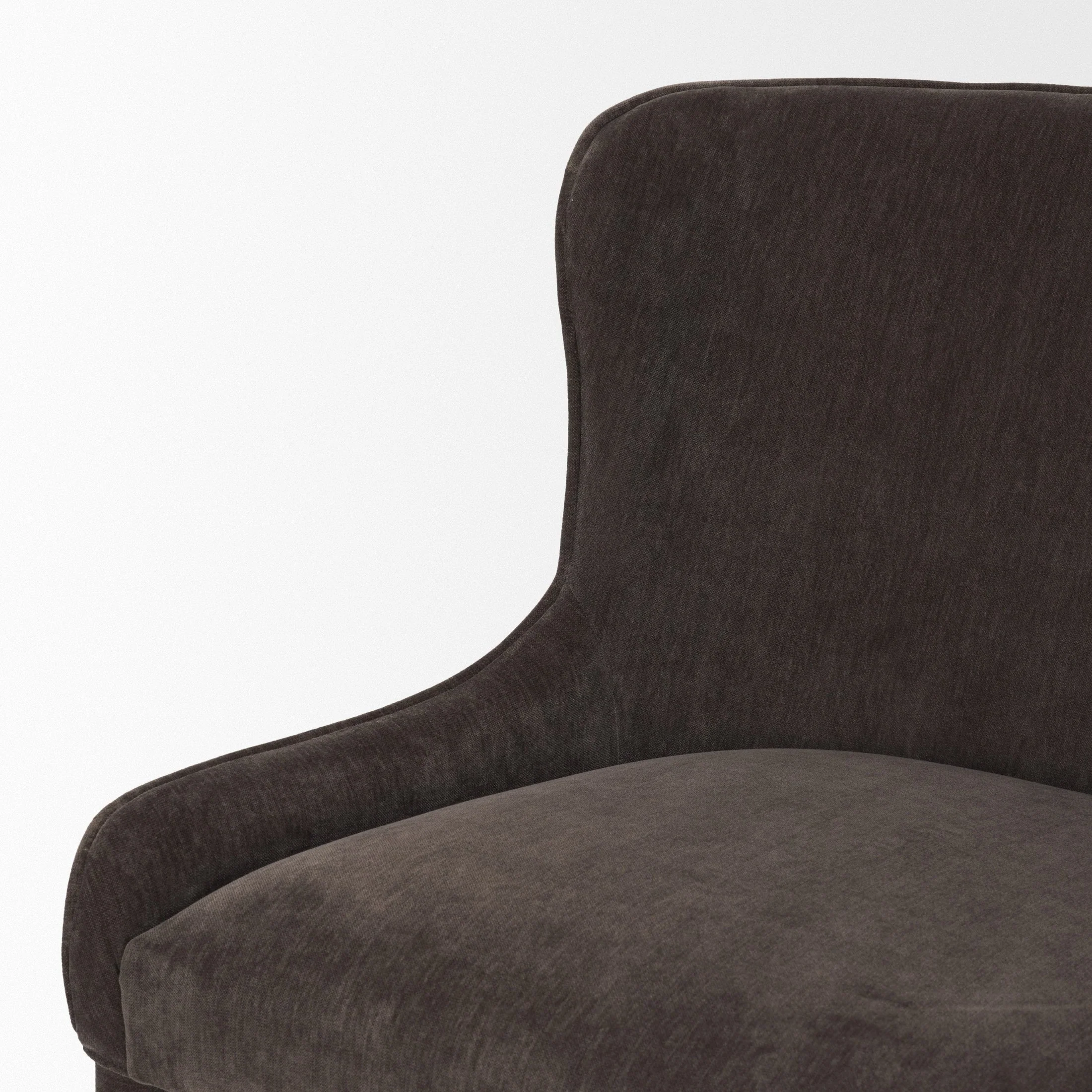 Nolan Slope Chenille Dining Chair - Image 30