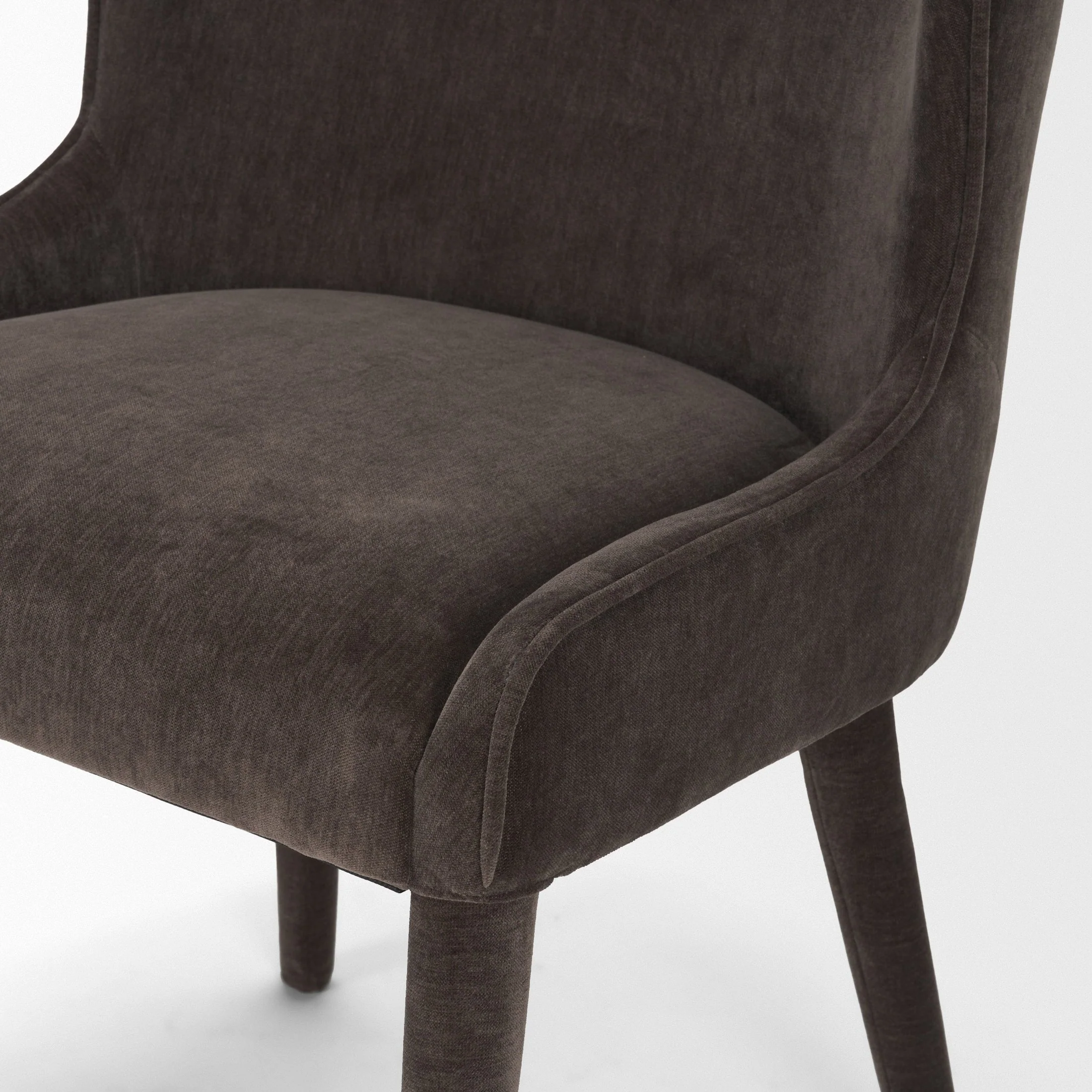 Nolan Slope Chenille Dining Chair - Image 31