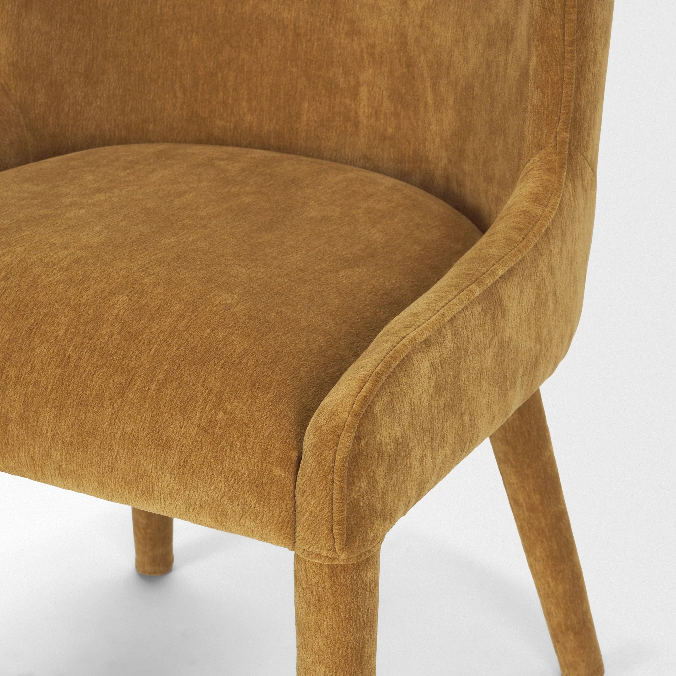 Nolan Slope Chenille Dining Chair - Image 8